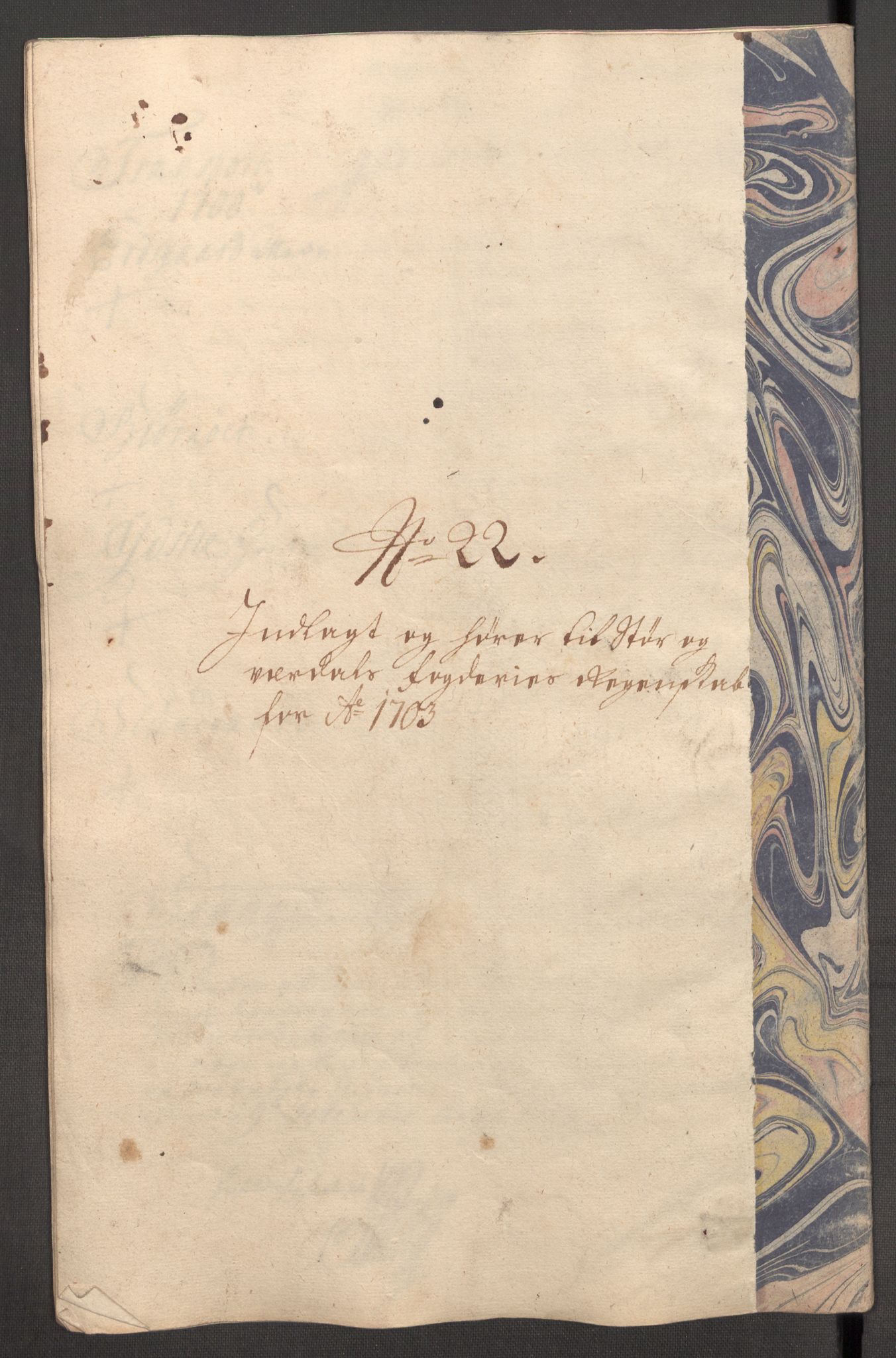 Rentekammeret inntil 1814, Reviderte regnskaper, Fogderegnskap, AV/RA-EA-4092/R62/L4194: Fogderegnskap Stjørdal og Verdal, 1703, p. 226