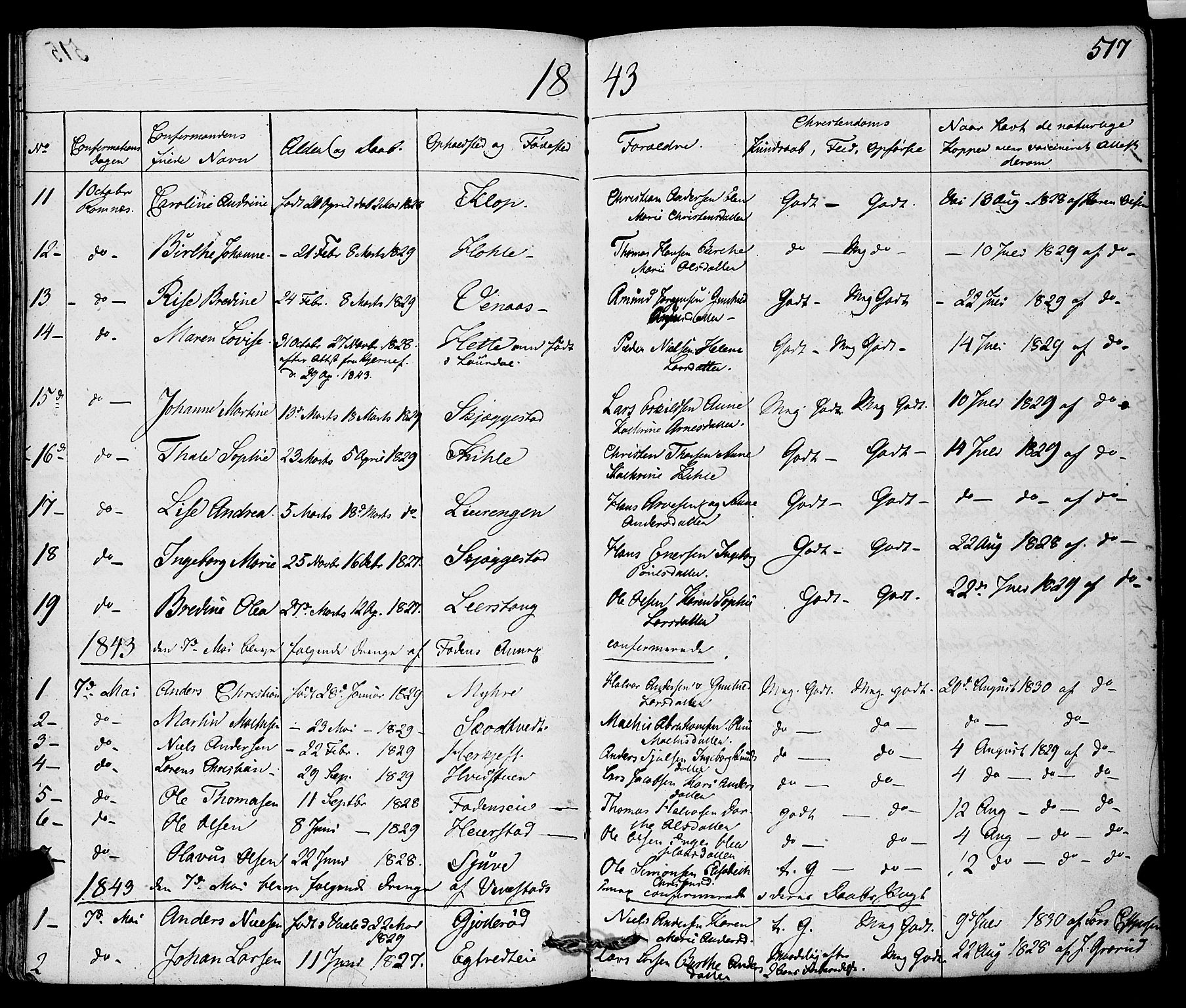 Ramnes kirkebøker, AV/SAKO-A-314/F/Fa/L0005: Parish register (official) no. I 5, 1841-1861, p. 516-517