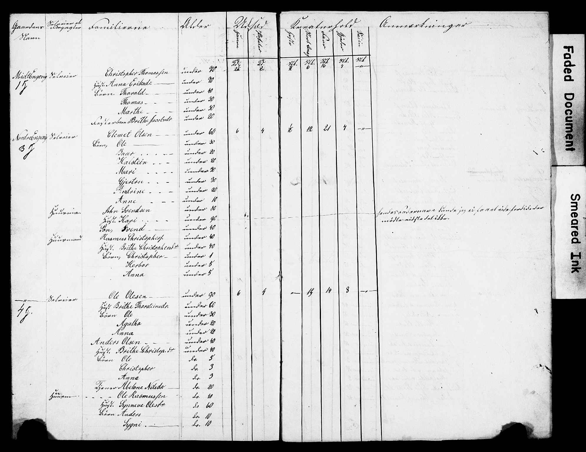 , Census 1845 for Stord, 1845, p. 11