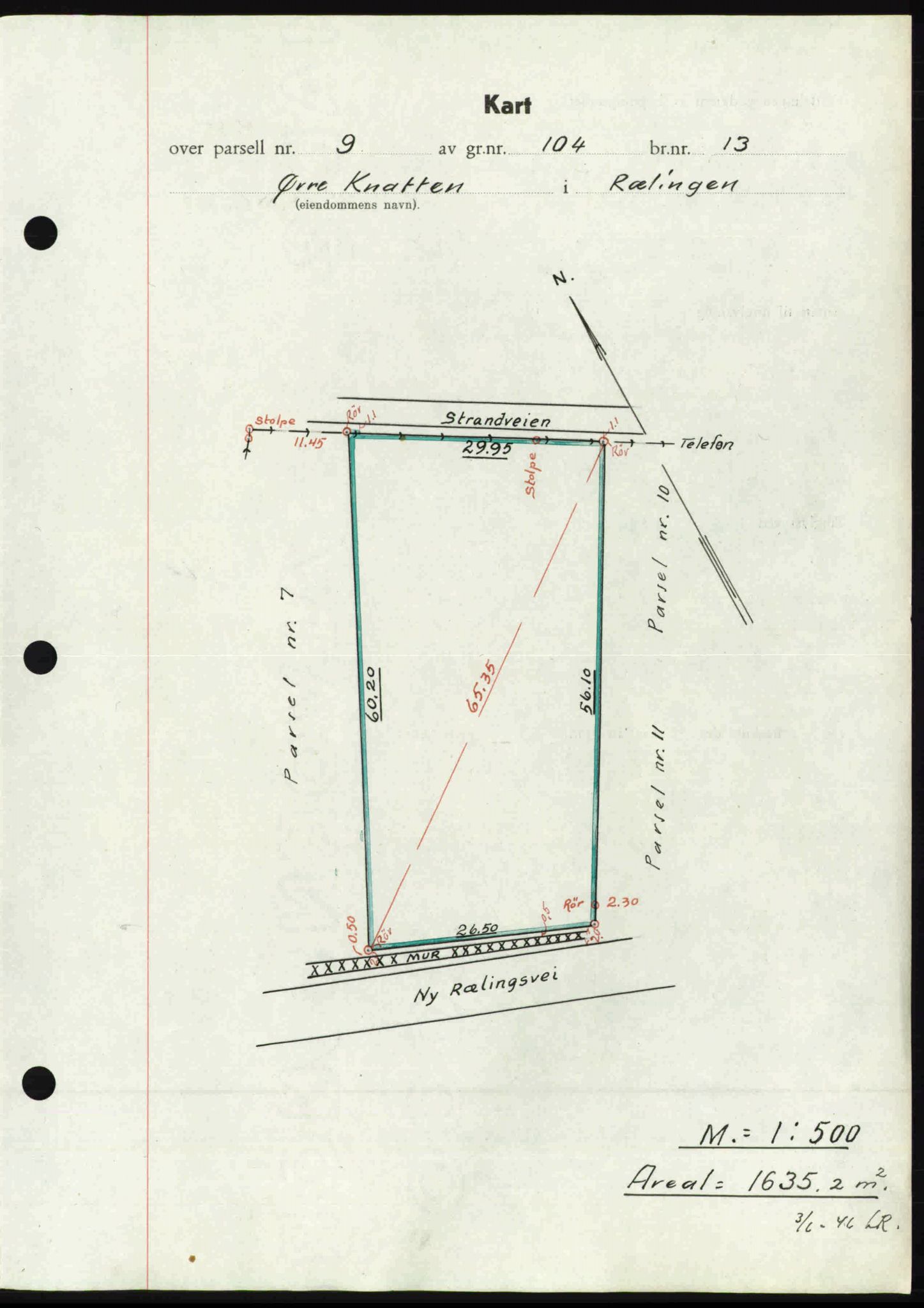 Nedre Romerike sorenskriveri, AV/SAO-A-10469/G/Gb/Gbd/L0017: Mortgage book no. 17, 1946-1946, Diary no: : 4031/1946