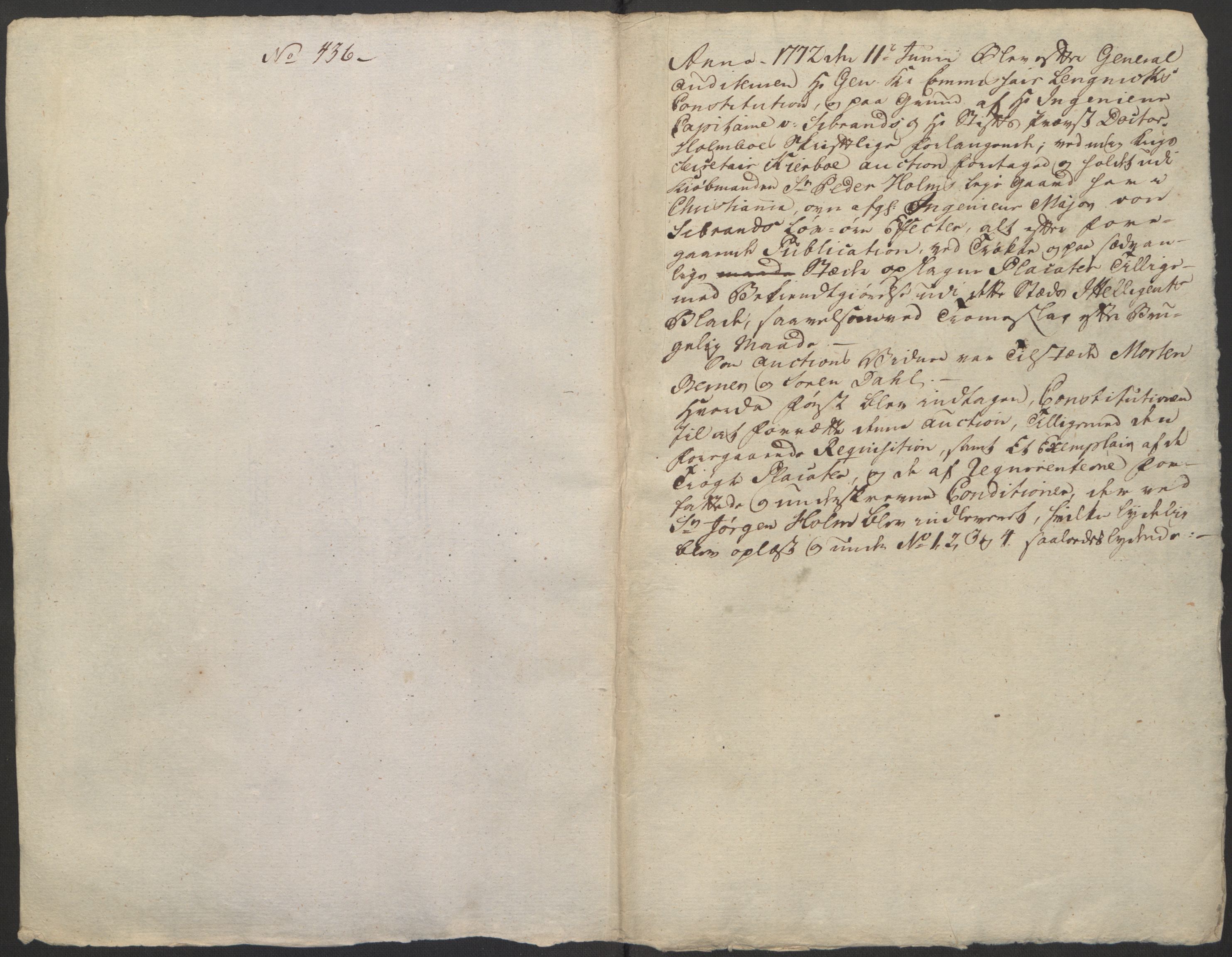 Forsvaret, Generalauditøren, RA/RAFA-1772/F/Fj/Fja/L0033: --, 1744-1823, p. 140