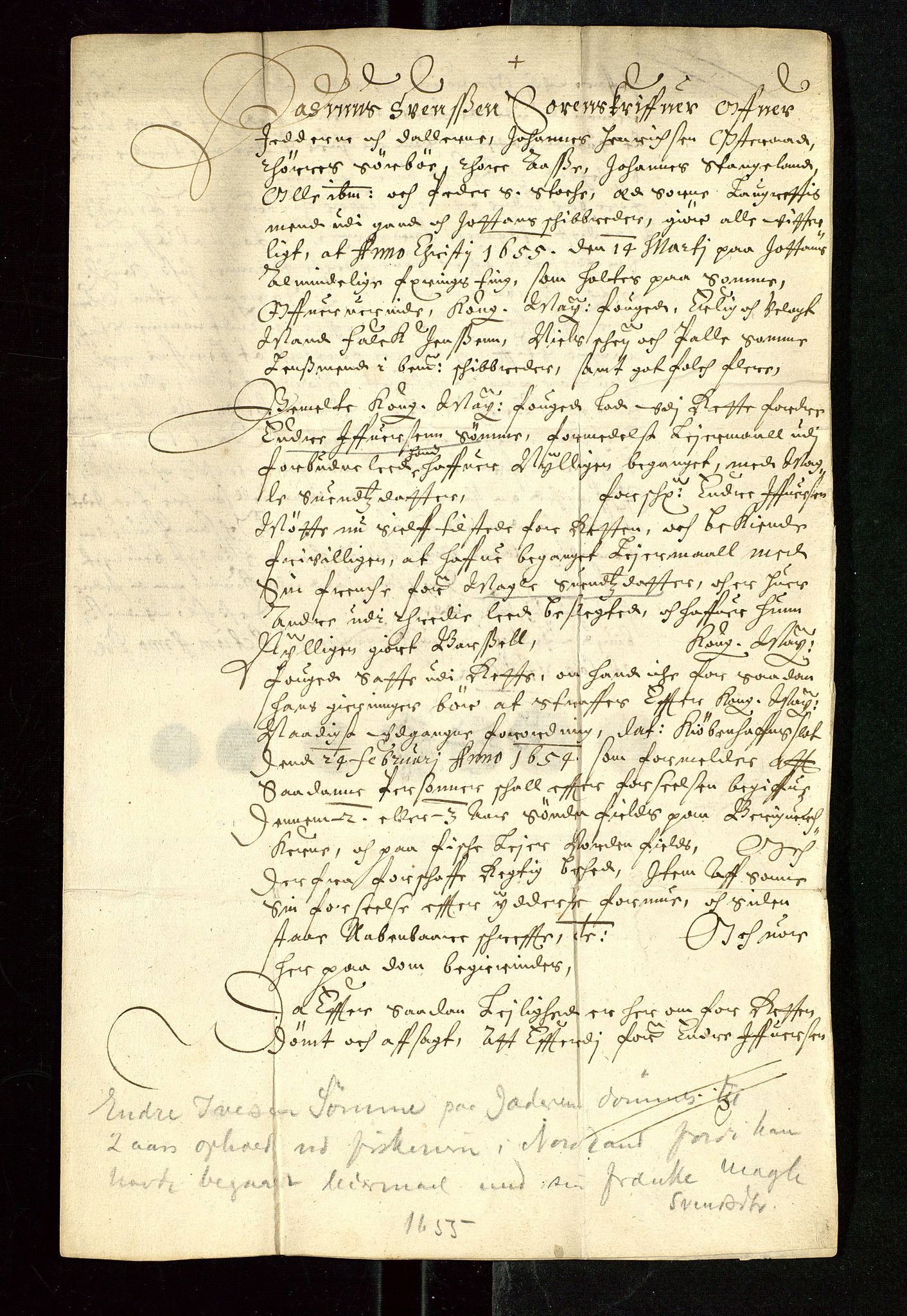 Stavanger len, AV/SAST-A-101870/Ob/L0025: Diverse, 1644-1661, p. 388