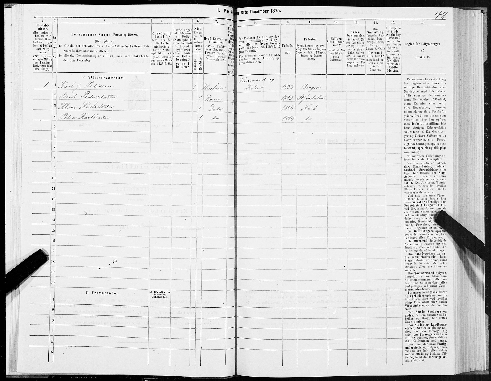 SAT, 1875 census for 1751P Nærøy, 1875, p. 2048