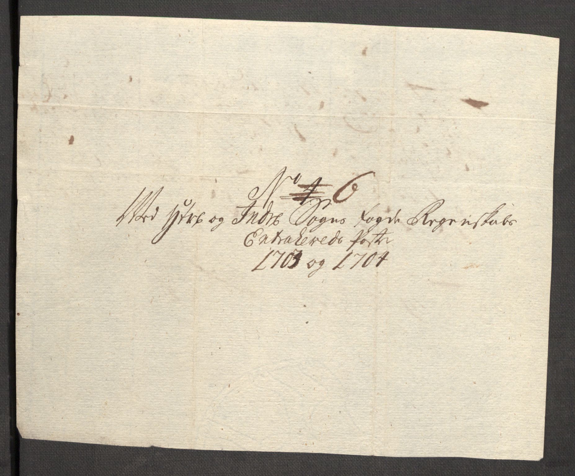 Rentekammeret inntil 1814, Reviderte regnskaper, Fogderegnskap, AV/RA-EA-4092/R52/L3313: Fogderegnskap Sogn, 1703-1704, p. 575