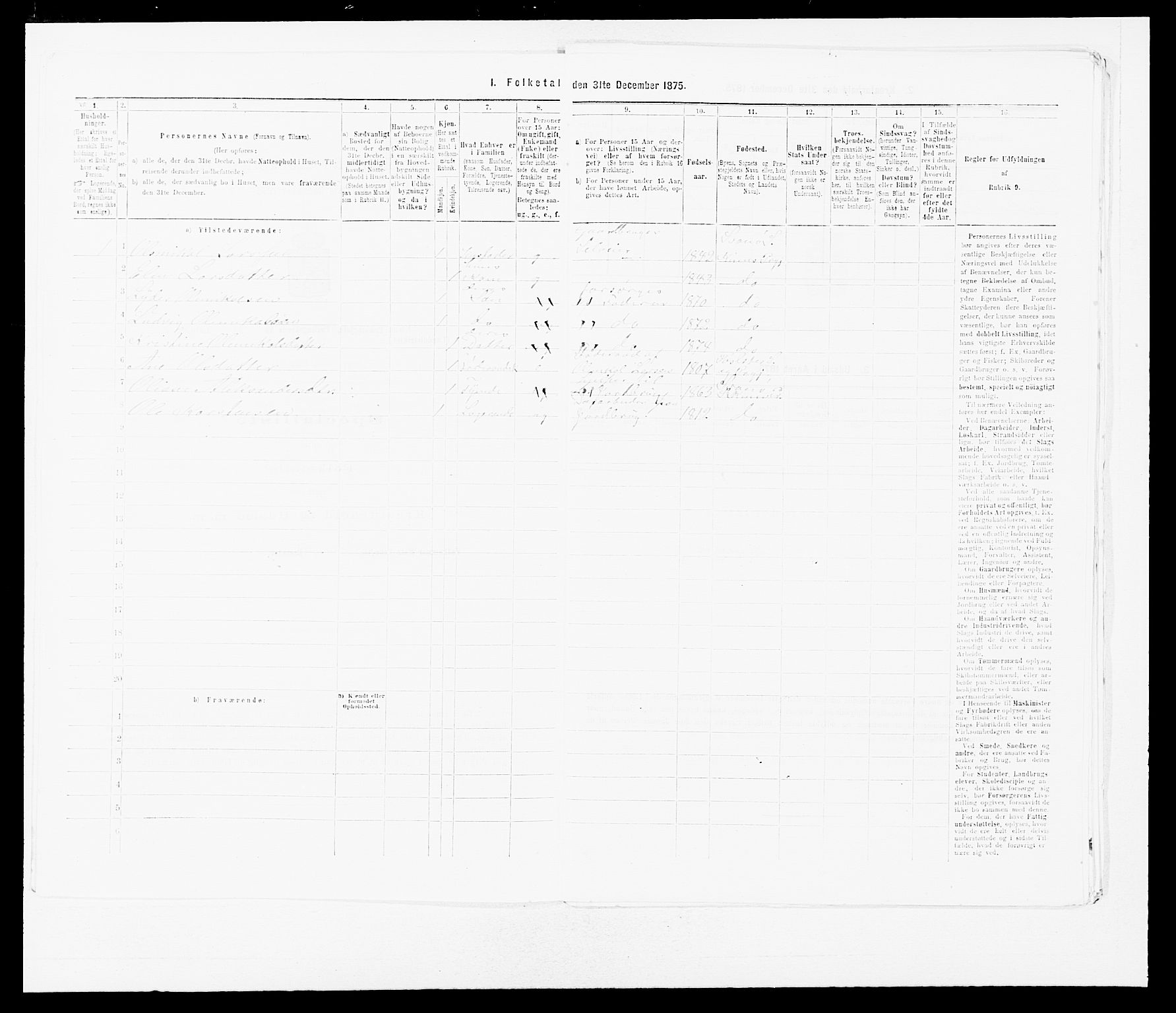 SAB, 1875 census for 1437L Kinn/Kinn og Svanøy, 1875, p. 1034