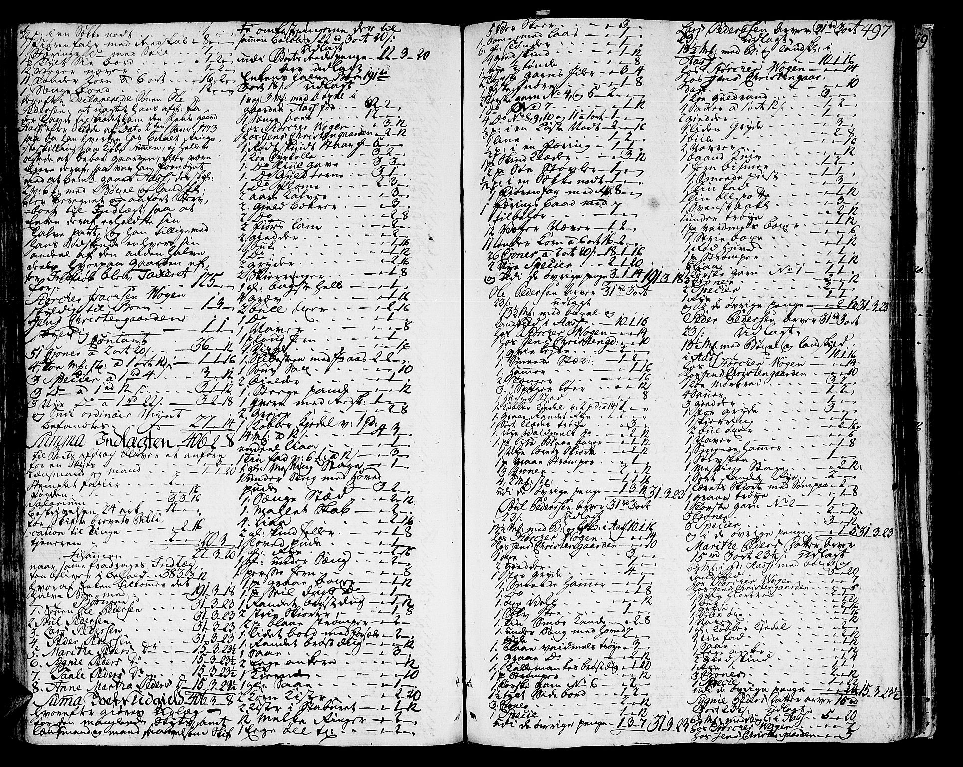 Romsdal sorenskriveri, SAT/A-4149/1/3/3A/L0010: Skifteprotokoll, 1774-1782, p. 496b-497a