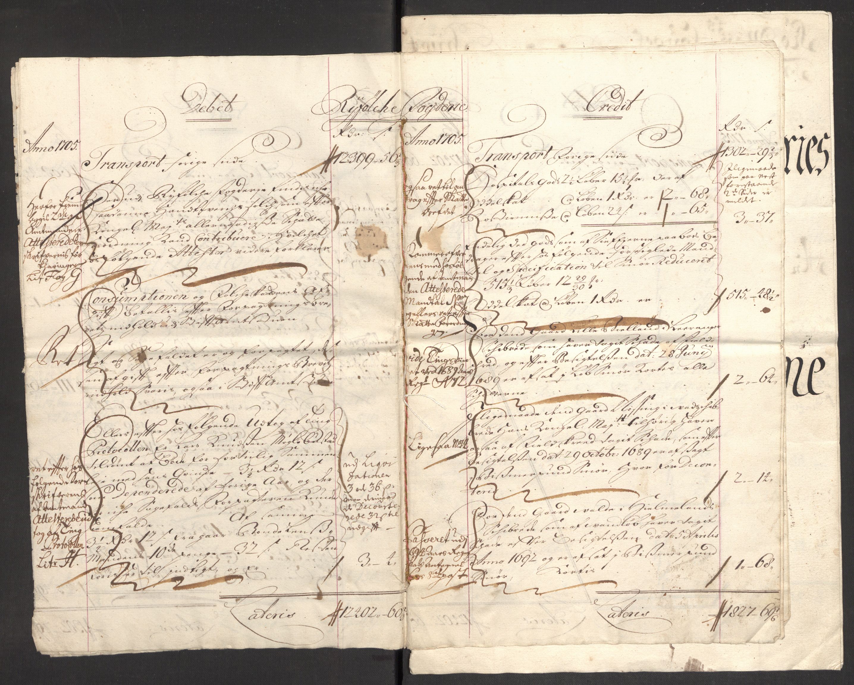 Rentekammeret inntil 1814, Reviderte regnskaper, Fogderegnskap, AV/RA-EA-4092/R47/L2860: Fogderegnskap Ryfylke, 1703-1705, p. 456