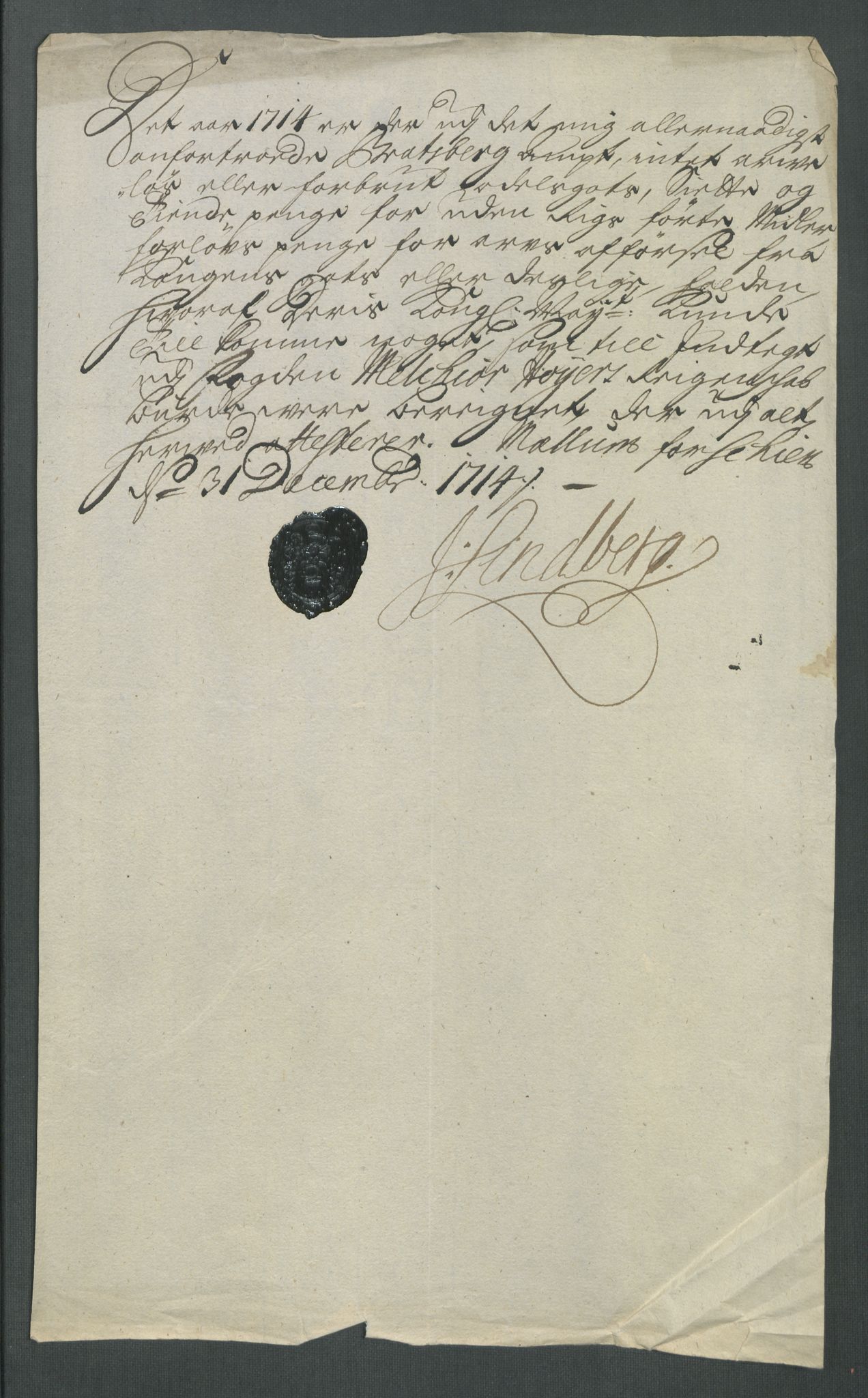 Rentekammeret inntil 1814, Reviderte regnskaper, Fogderegnskap, RA/EA-4092/R36/L2126: Fogderegnskap Øvre og Nedre Telemark og Bamble, 1714, p. 242