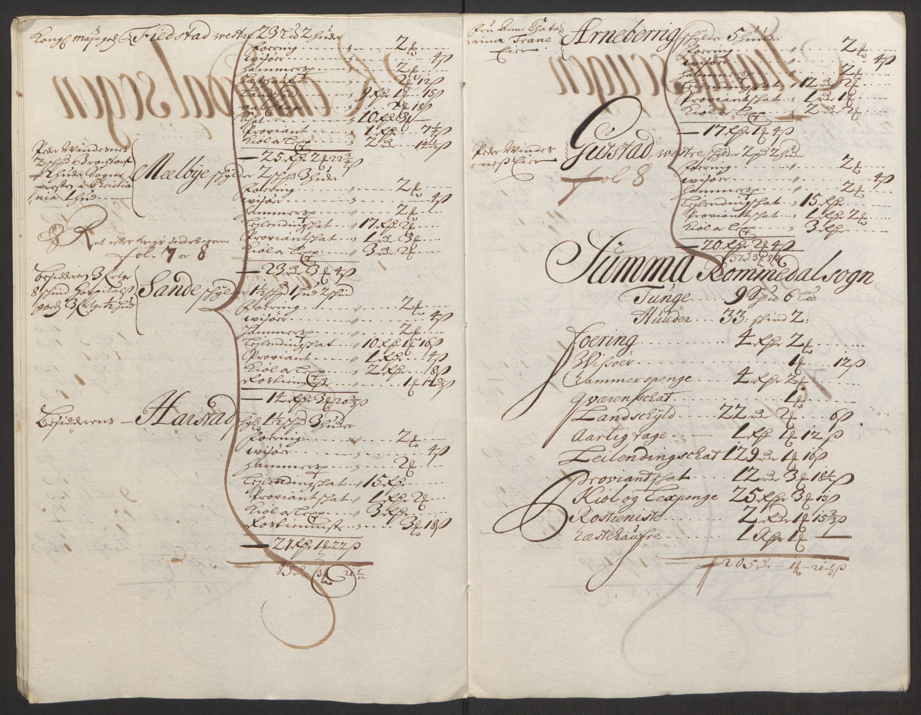 Rentekammeret inntil 1814, Reviderte regnskaper, Fogderegnskap, AV/RA-EA-4092/R16/L1035: Fogderegnskap Hedmark, 1694, p. 121