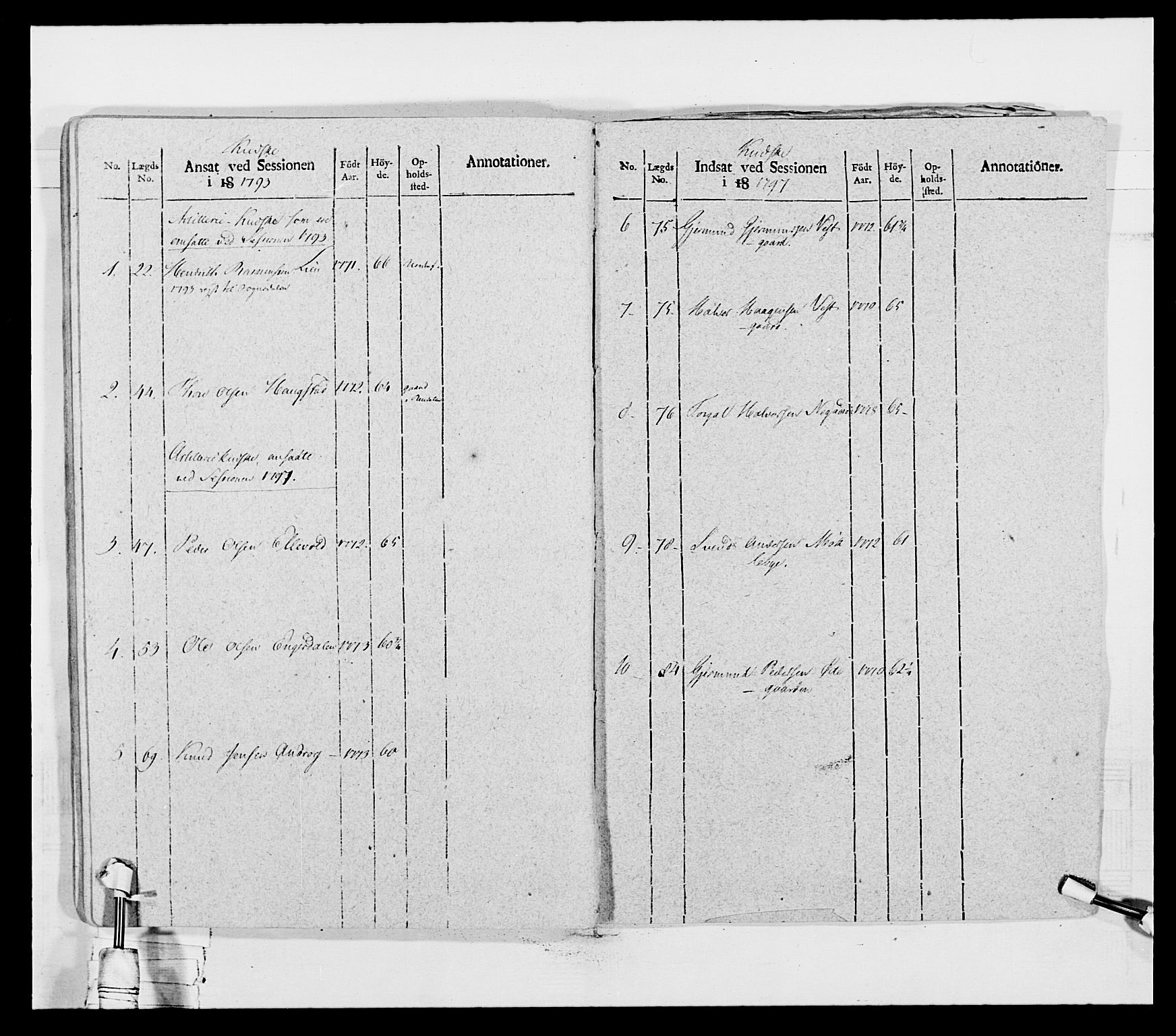 Generalitets- og kommissariatskollegiet, Det kongelige norske kommissariatskollegium, AV/RA-EA-5420/E/Eh/L0027: Skiløperkompaniene, 1812-1832, p. 188