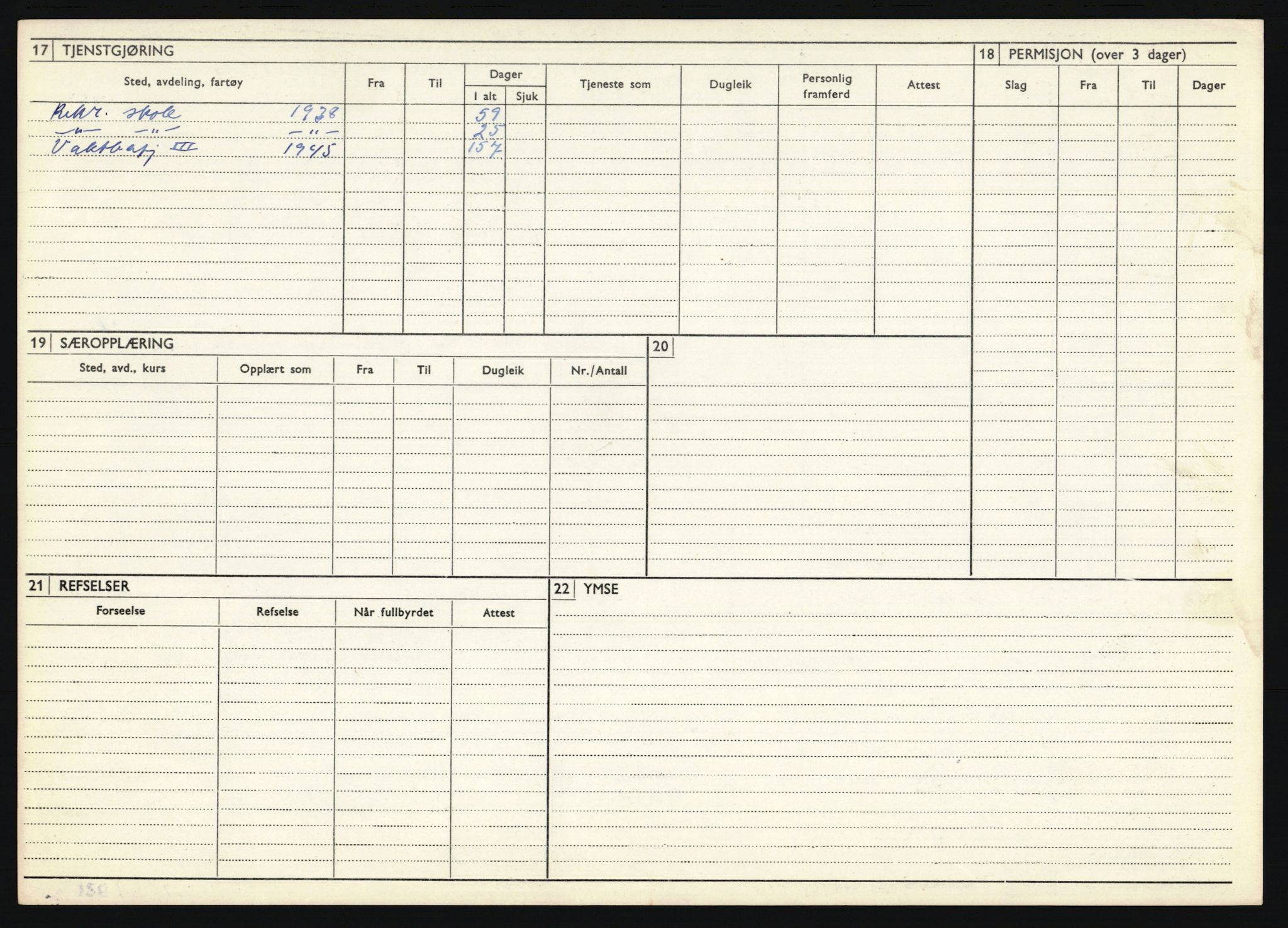 Forsvaret, Troms infanteriregiment nr. 16, AV/RA-RAFA-3146/P/Pa/L0022: Rulleblad for regimentets menige mannskaper, årsklasse 1938, 1938, p. 1292