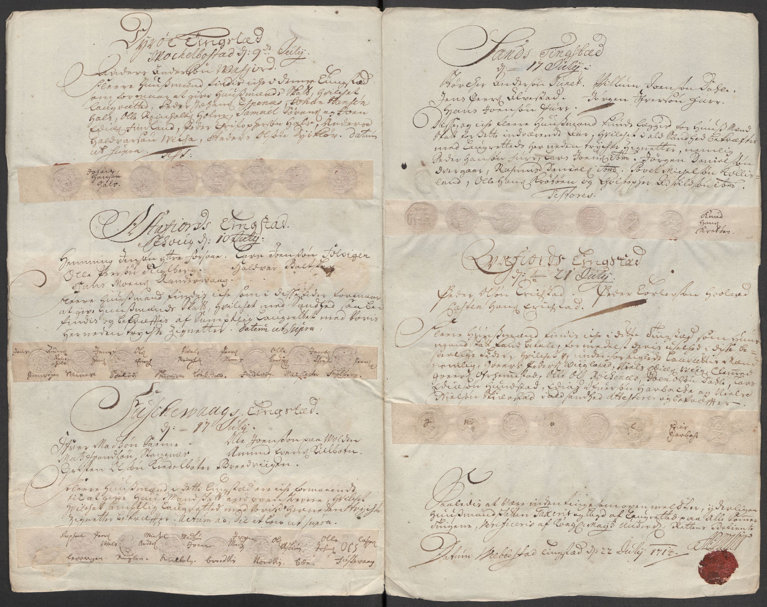 Rentekammeret inntil 1814, Reviderte regnskaper, Fogderegnskap, AV/RA-EA-4092/R68/L4760: Fogderegnskap Senja og Troms, 1714, p. 89