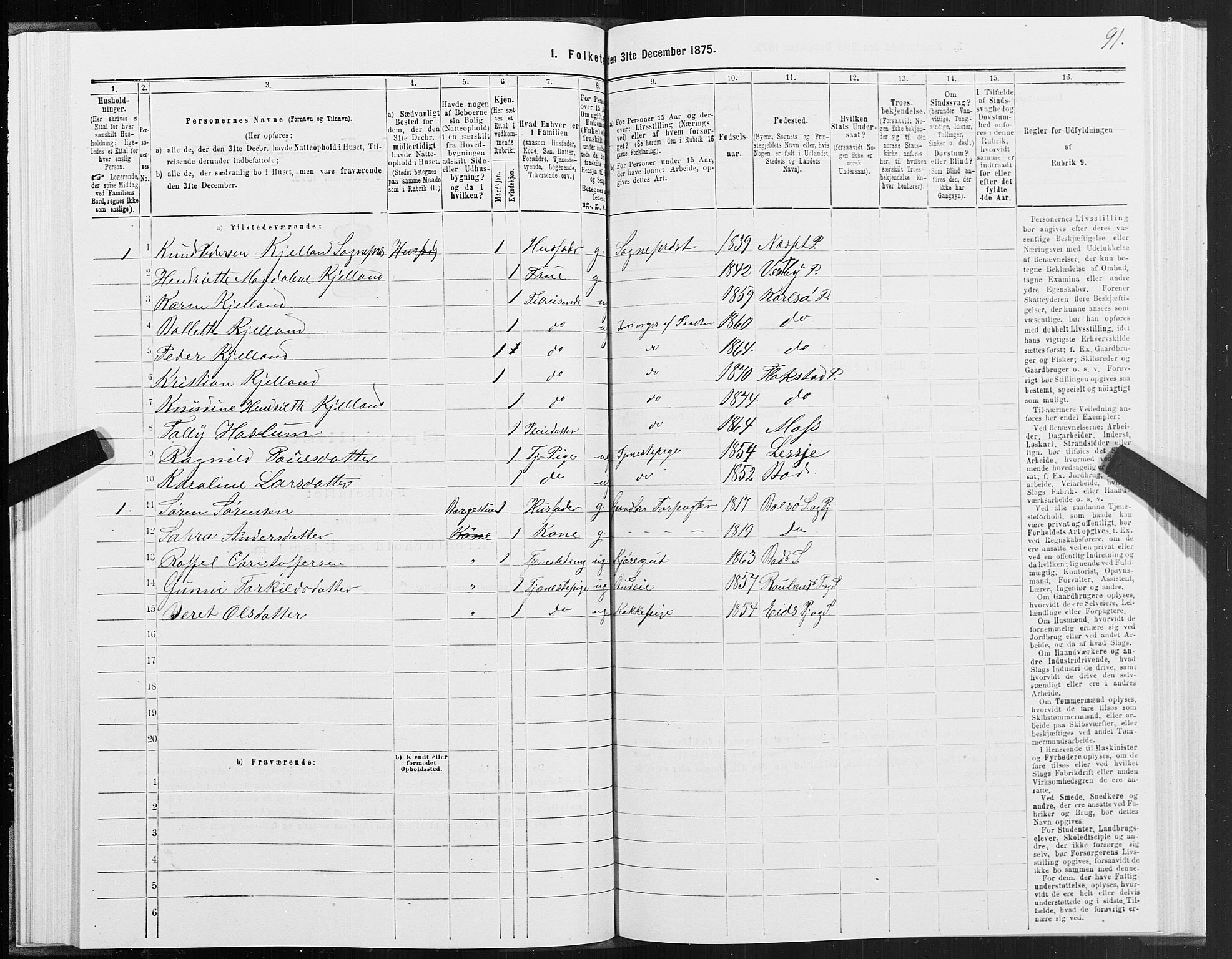 SAT, 1875 census for 1549P Bud, 1875, p. 2091