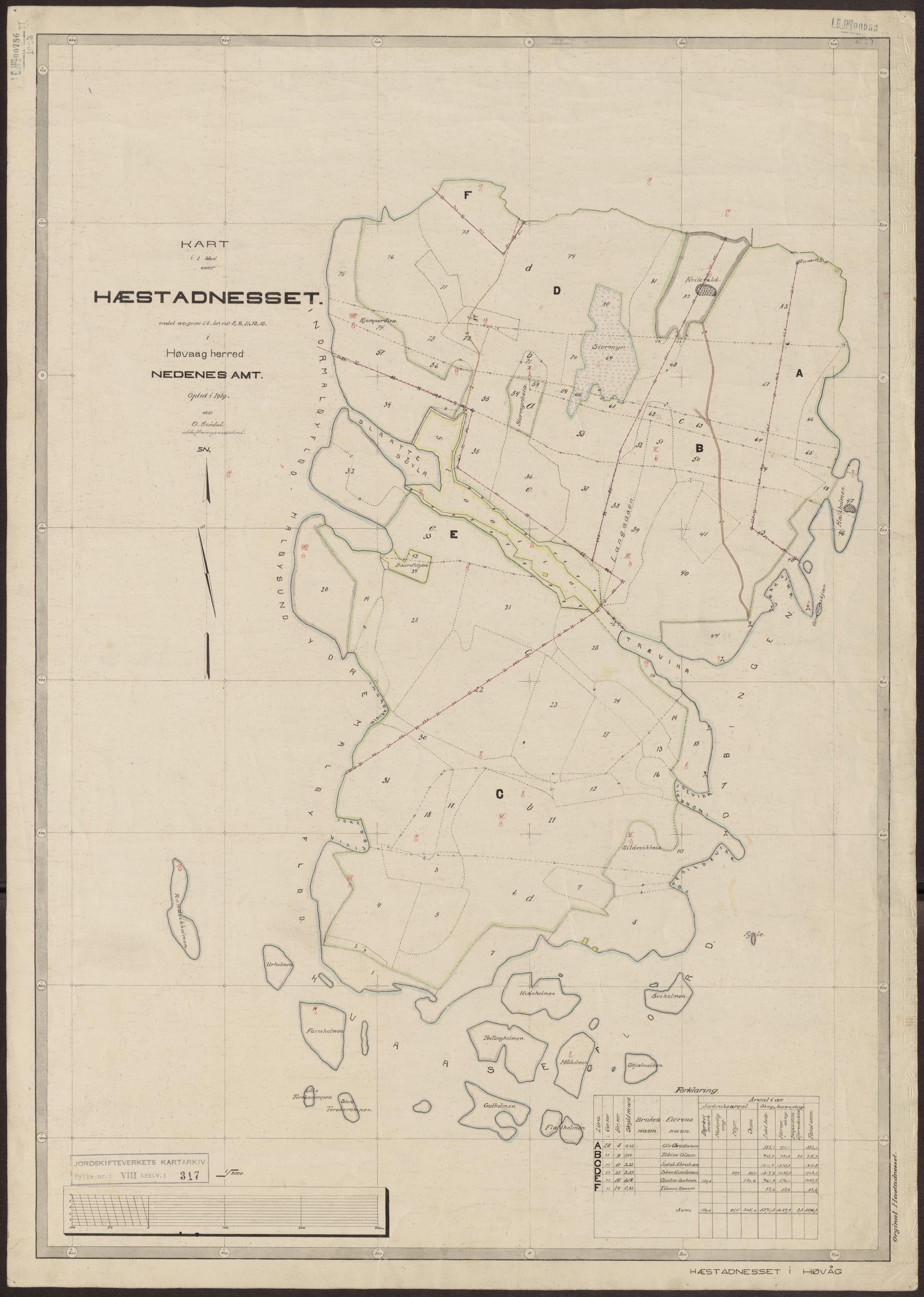 Jordskifteverkets kartarkiv, RA/S-3929/T, 1859-1988, p. 390