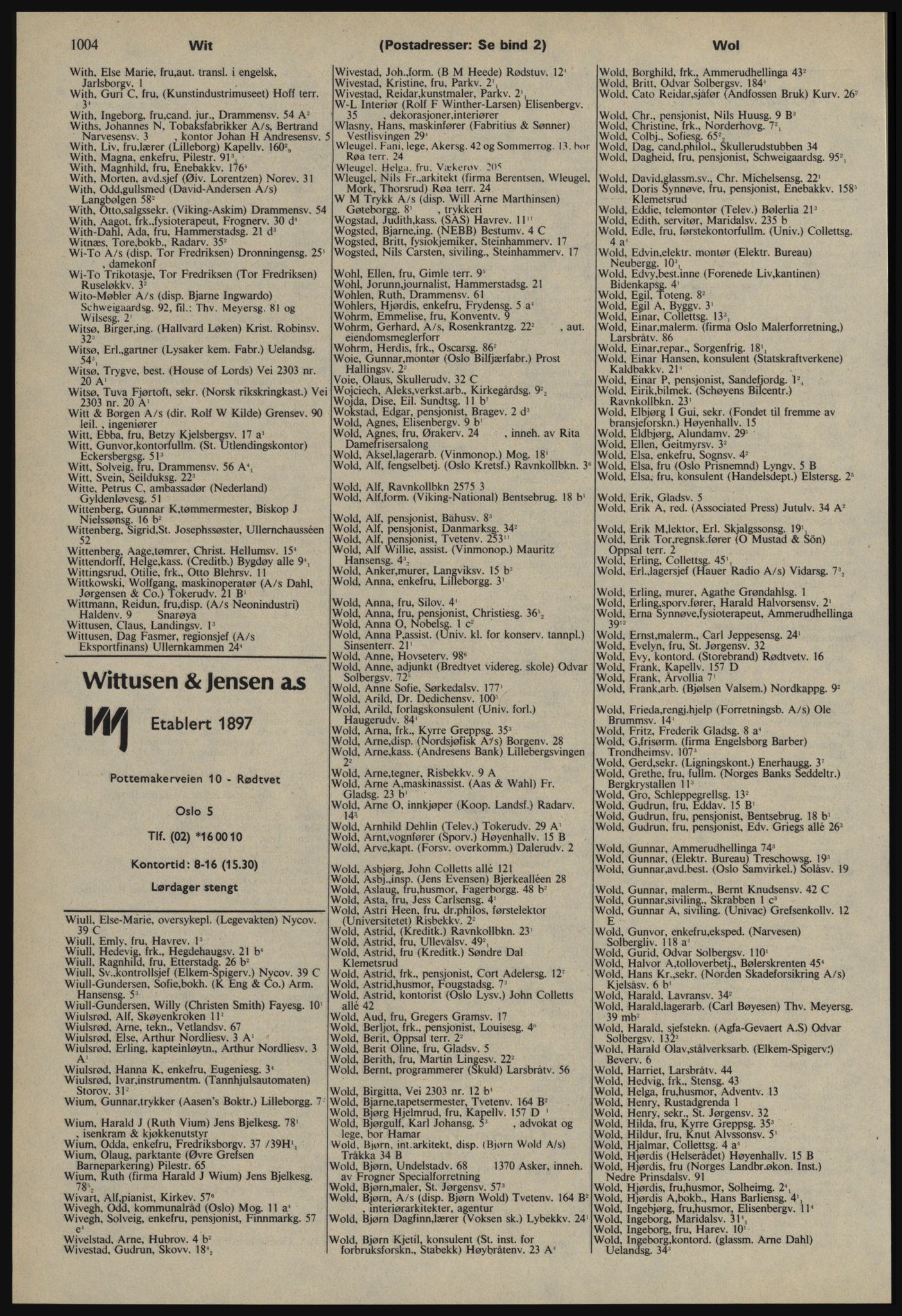 Kristiania/Oslo adressebok, PUBL/-, 1978-1979, p. 1004