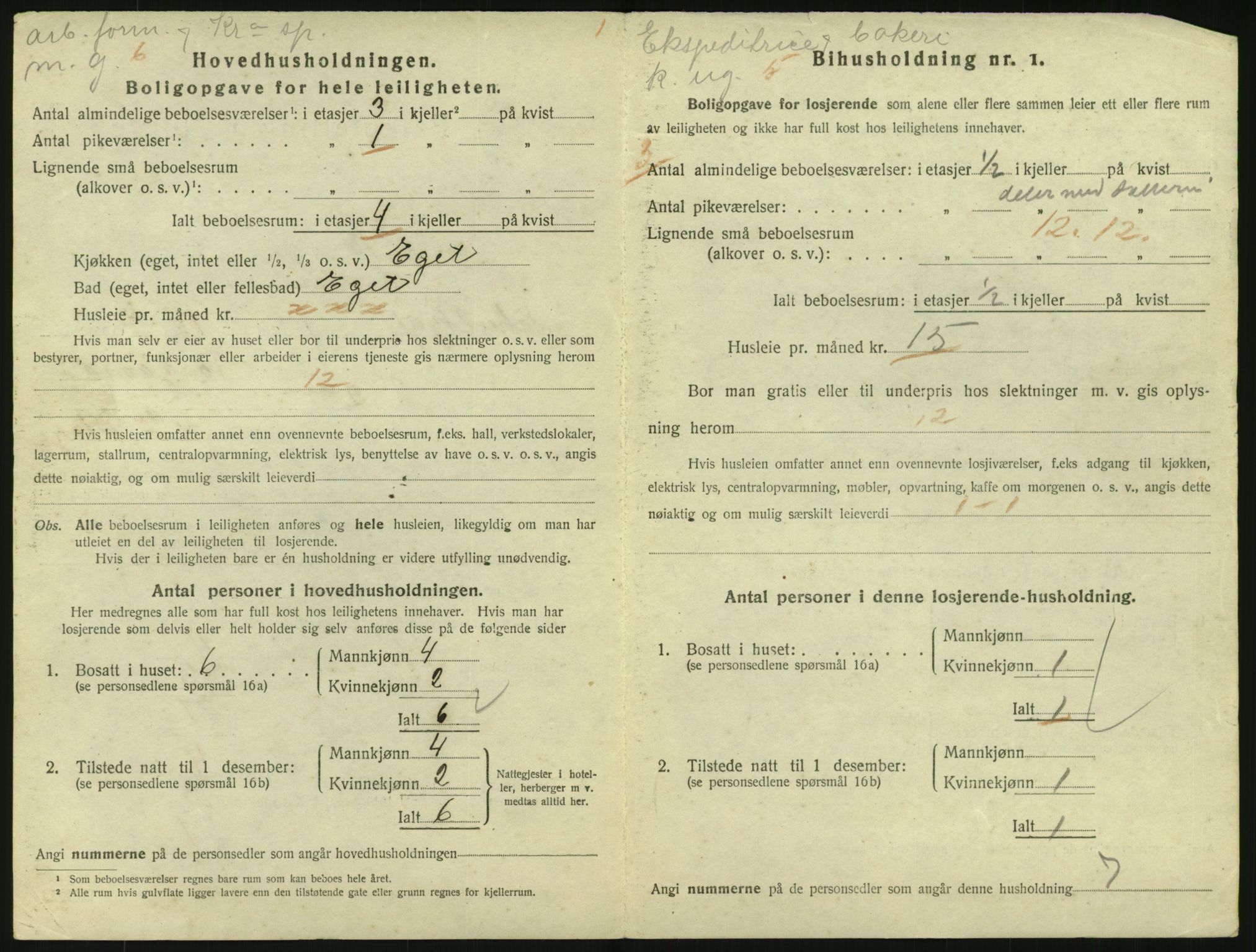 SAO, 1920 census for Kristiania, 1920, p. 90734