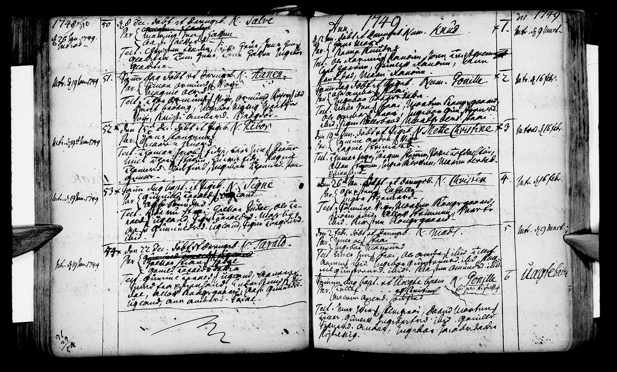 Oddernes sokneprestkontor, SAK/1111-0033/F/Fa/Faa/L0002: Parish register (official) no. A 2, 1719-1764, p. 310-311