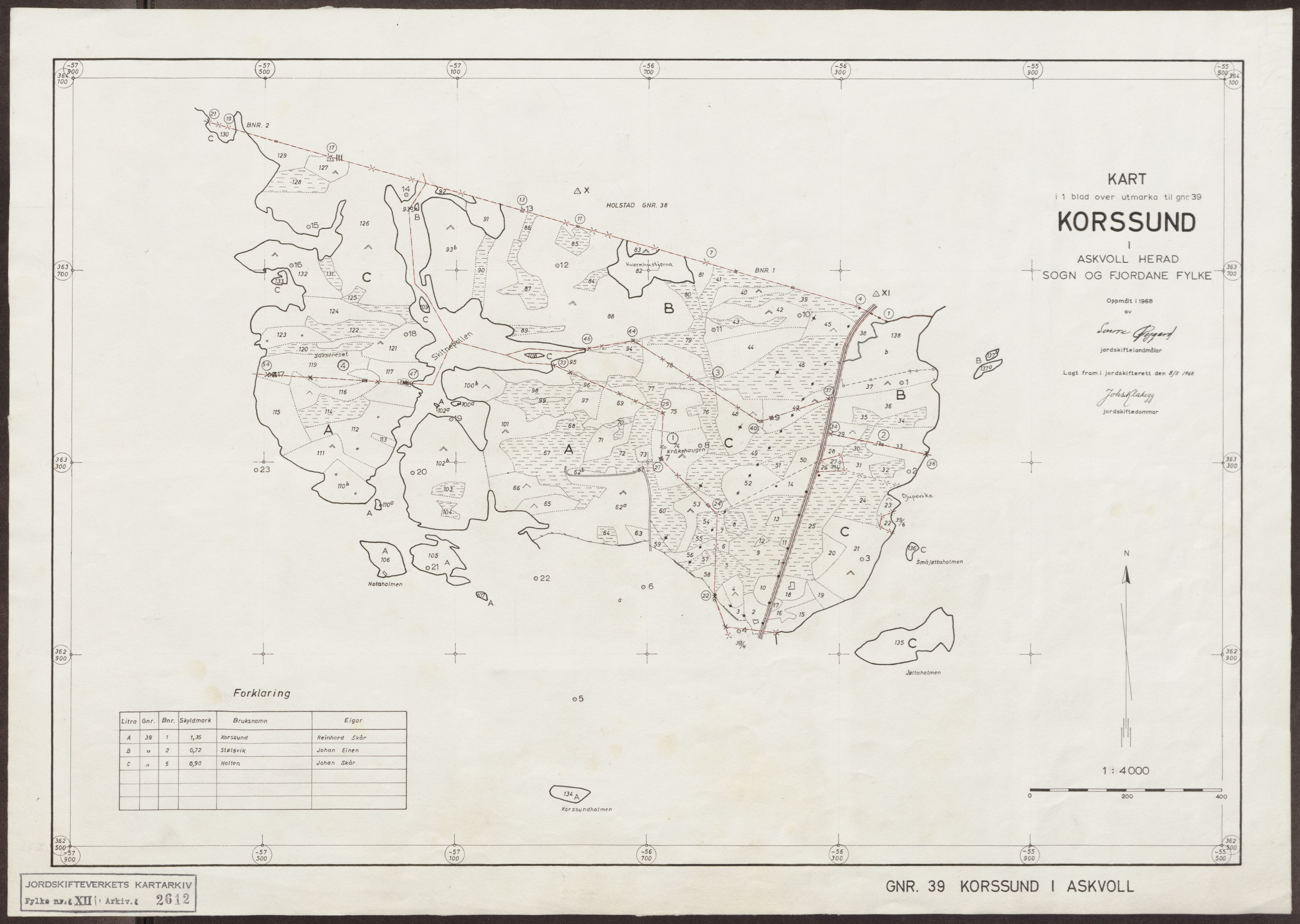 Jordskifteverkets kartarkiv, RA/S-3929/T, 1859-1988, p. 3210