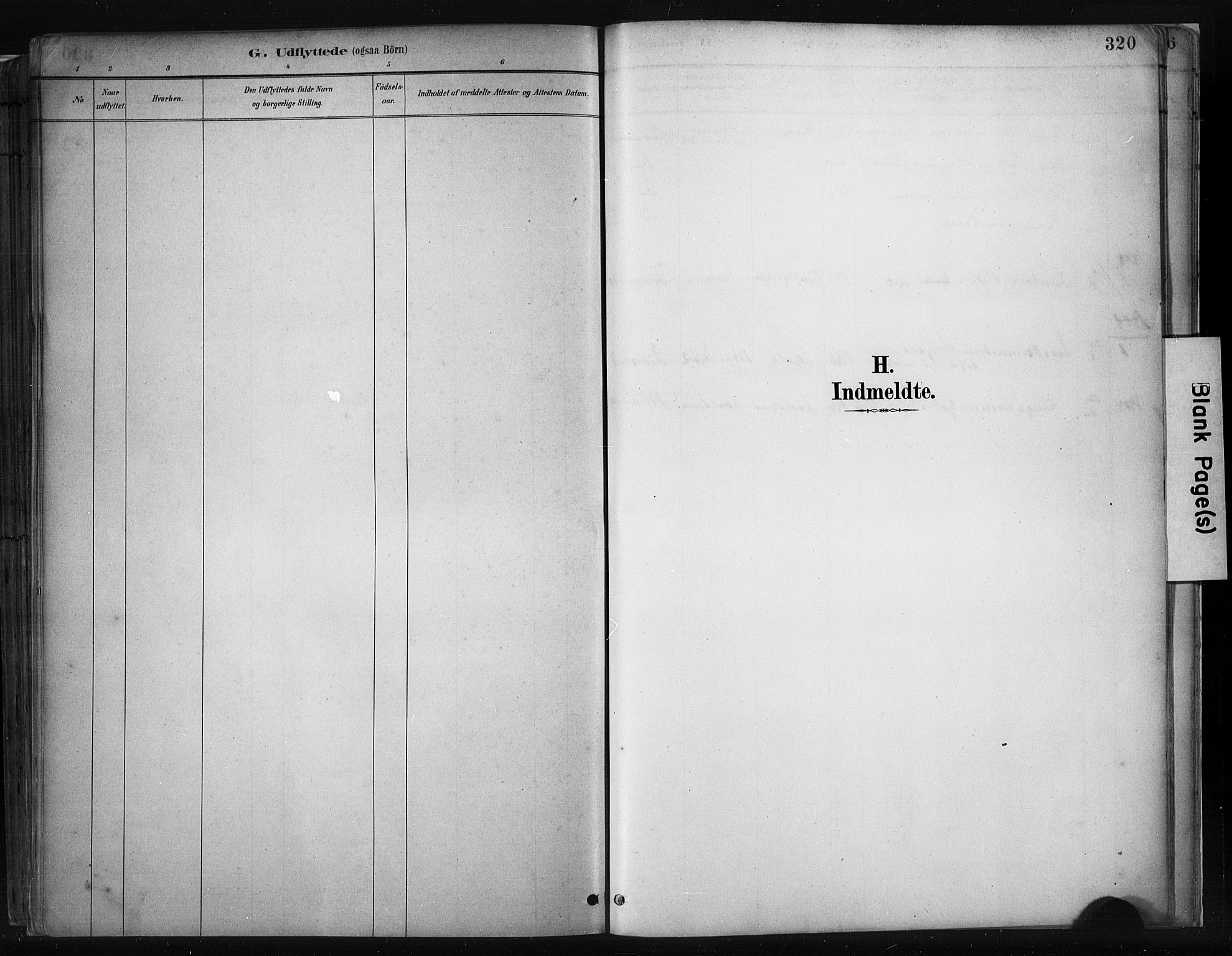 Haugesund sokneprestkontor, SAST/A -101863/H/Ha/Haa/L0004: Parish register (official) no. A 4, 1886-1908, p. 320