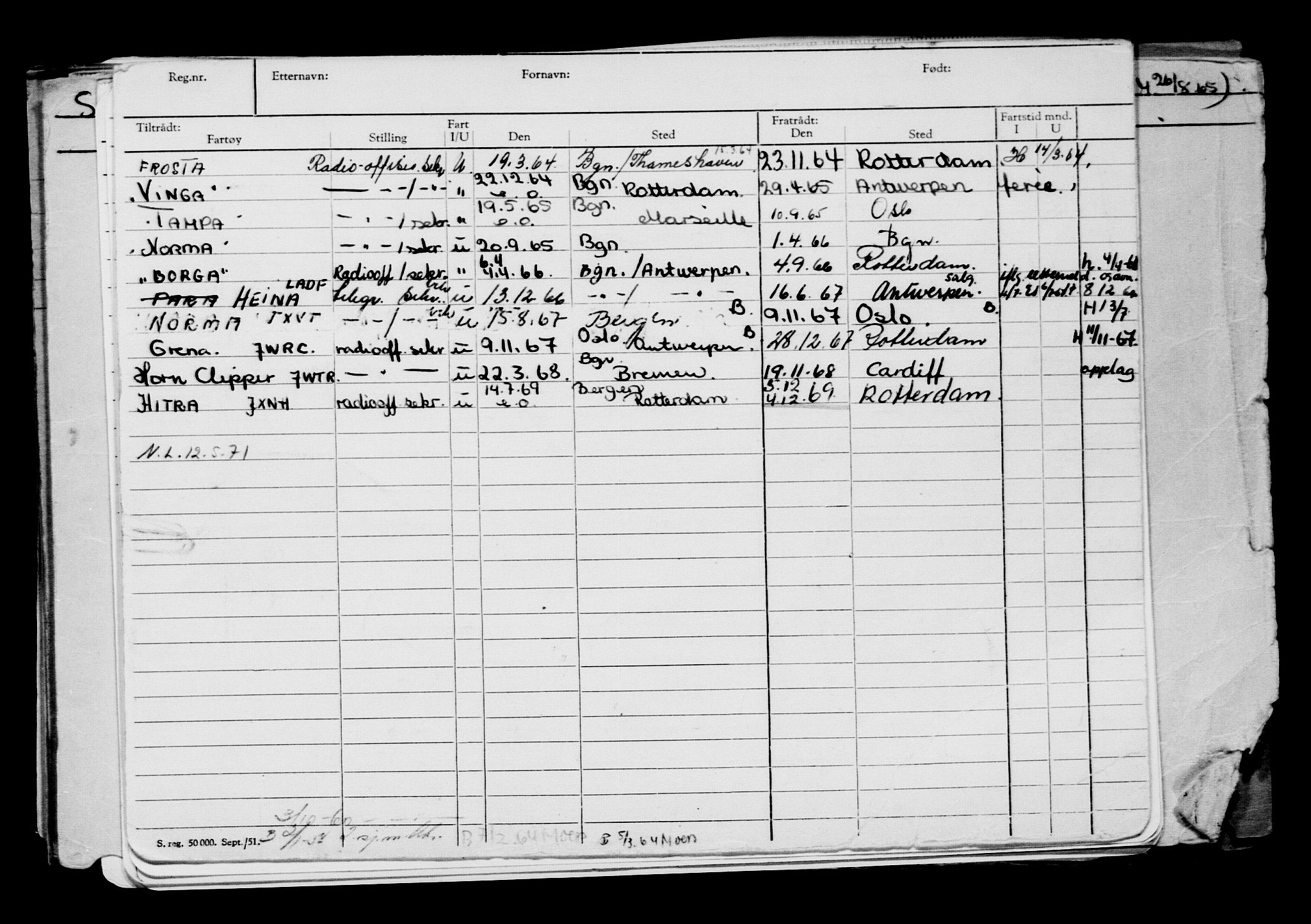 Direktoratet for sjømenn, AV/RA-S-3545/G/Gb/L0156: Hovedkort, 1918, p. 292