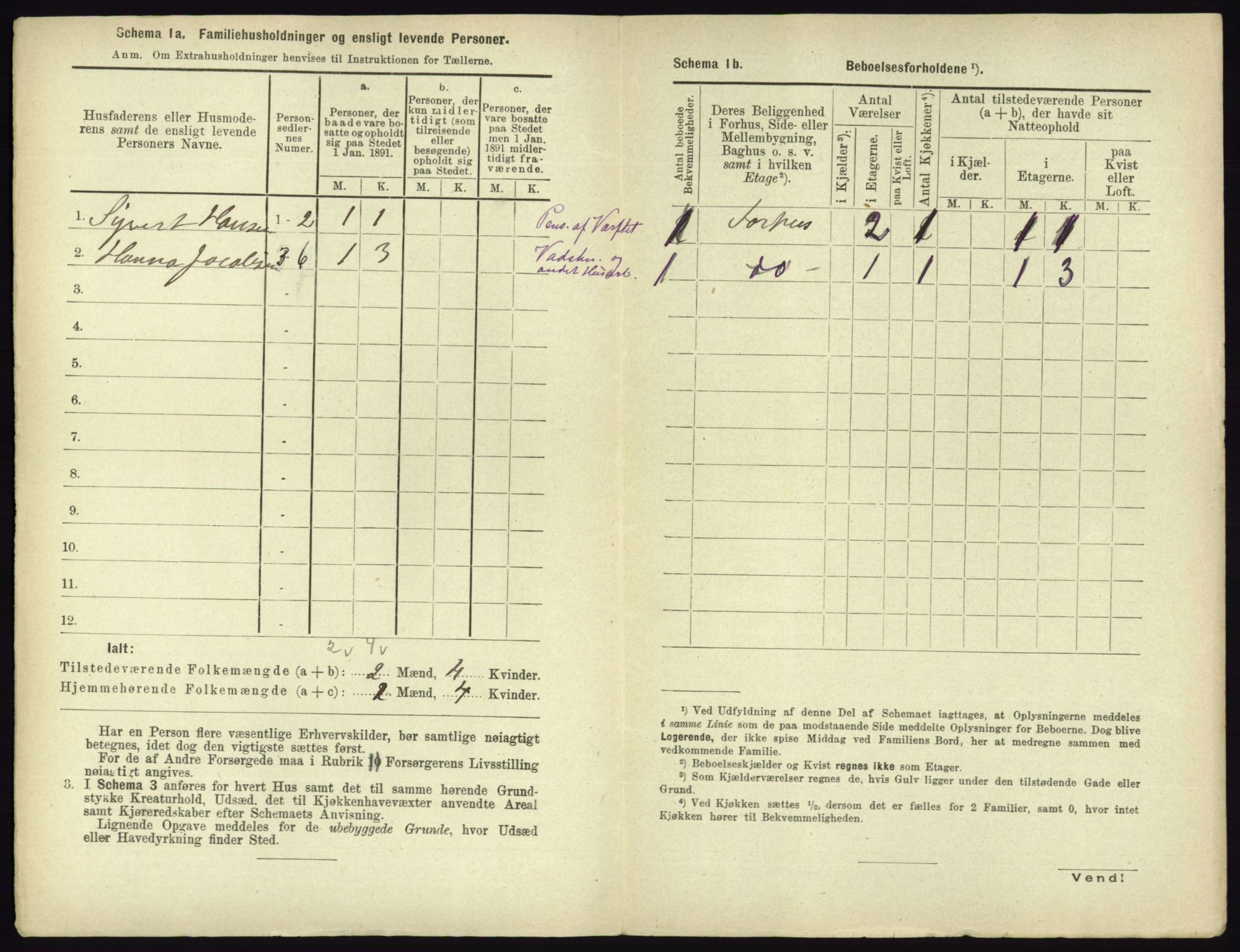 RA, 1891 census for 0703 Horten, 1891, p. 158