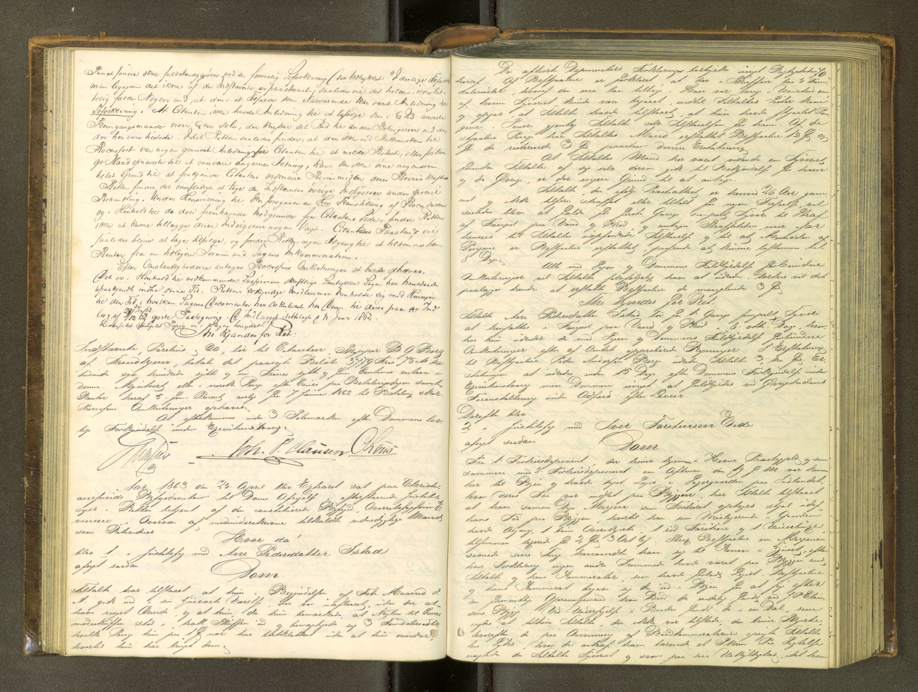 Kristiansund byfogd, AV/SAT-A-4587/A/04/L0003: Domprotokoll. Aut. 08.10.1861, 1861-1868, p. 69b-70a