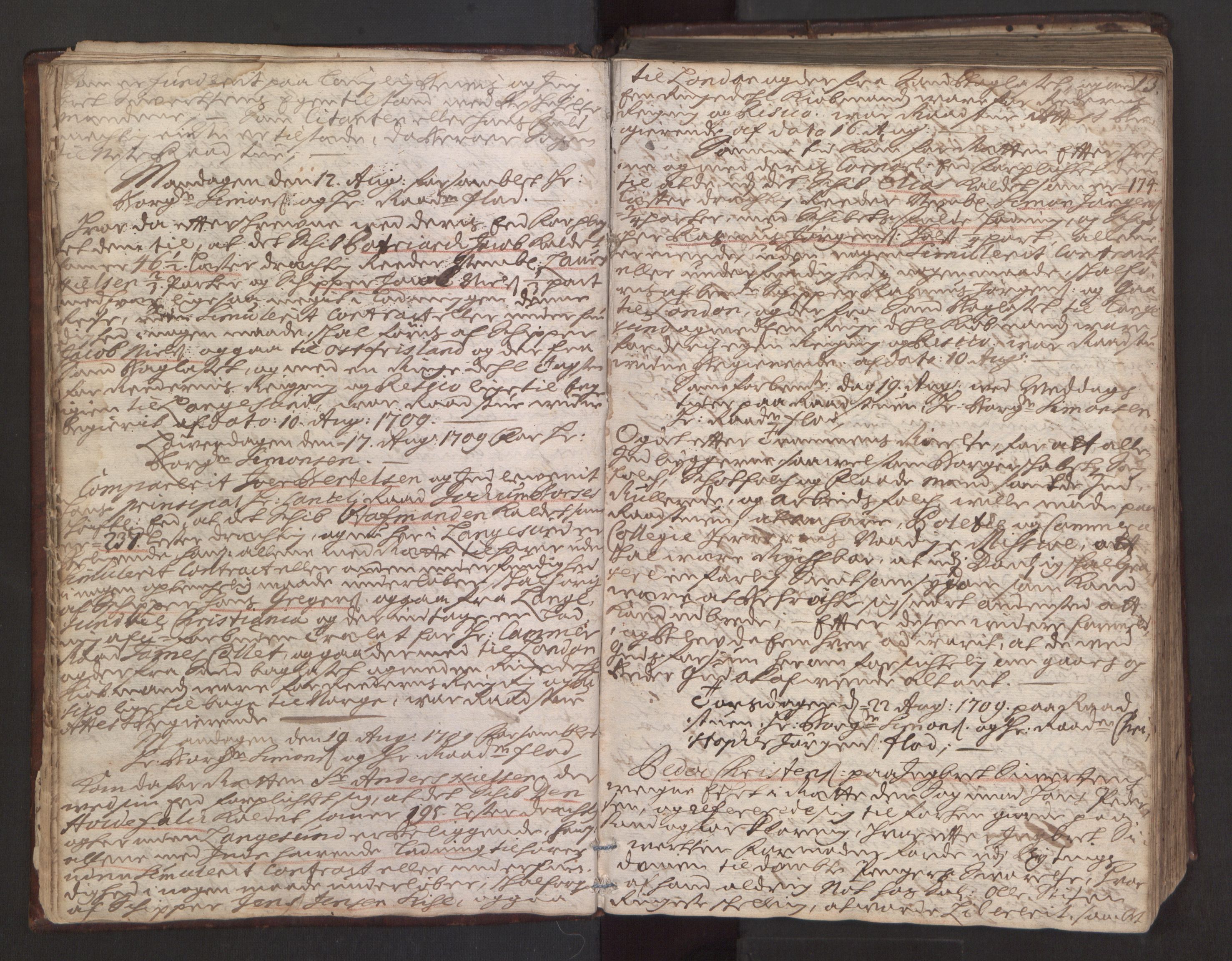 Skien rådstuerett, AV/SAKO-A-801/F/Fa/L0003: Rådstuprotokoll, 1709-1716, p. 12b-13a