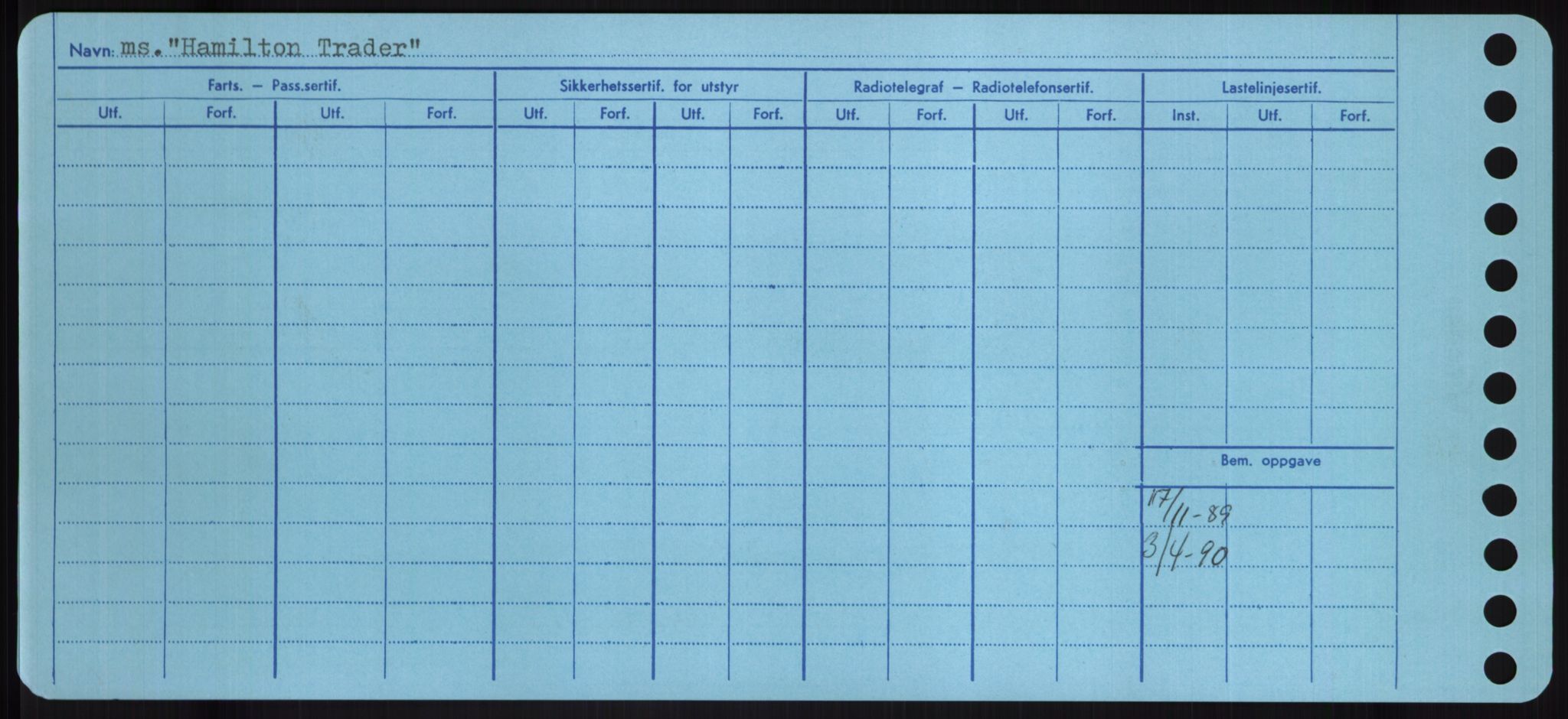 Sjøfartsdirektoratet med forløpere, Skipsmålingen, AV/RA-S-1627/H/Hd/L0014: Fartøy, H-Havl, p. 162