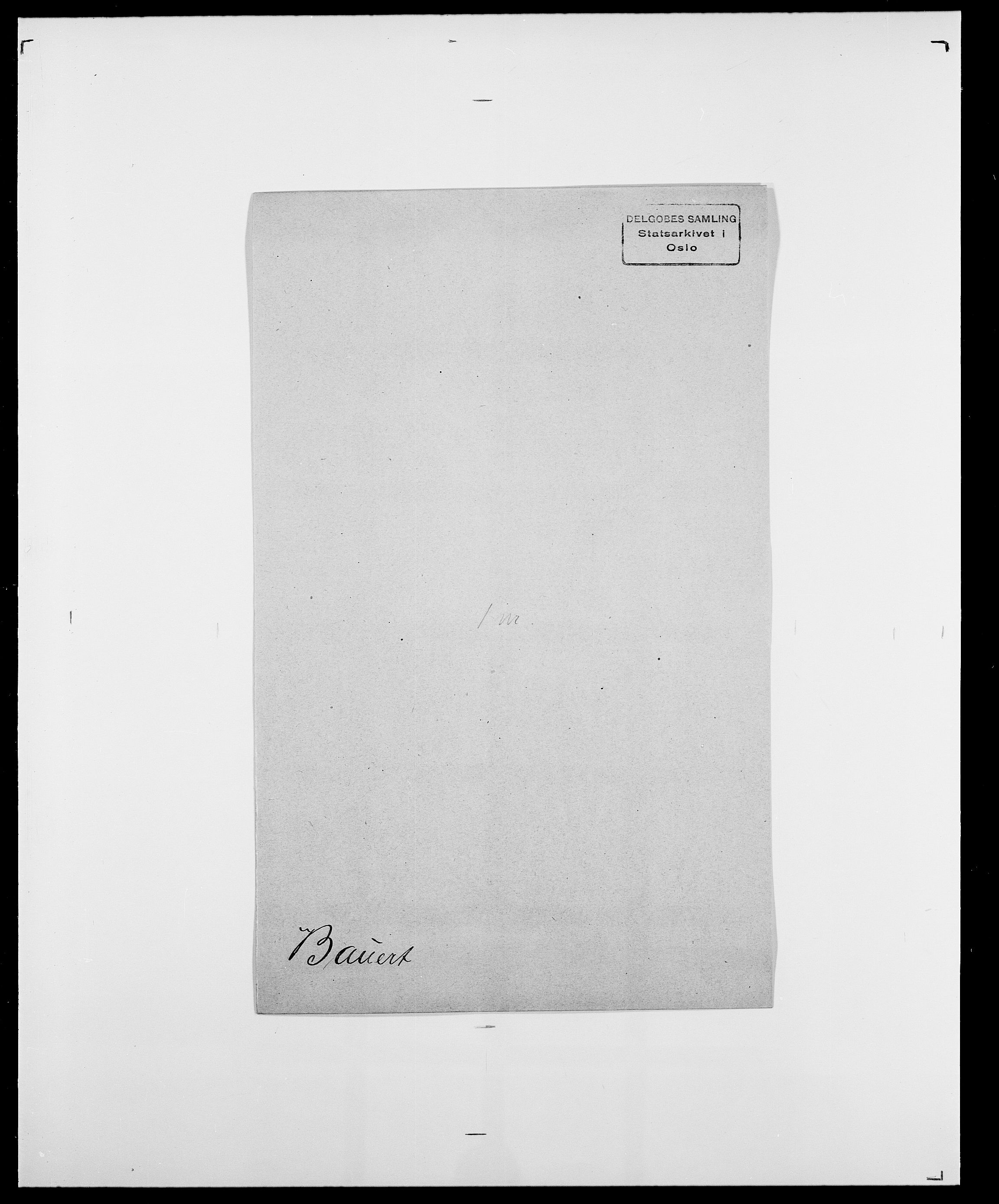 Delgobe, Charles Antoine - samling, SAO/PAO-0038/D/Da/L0003: Barca - Bergen, p. 441