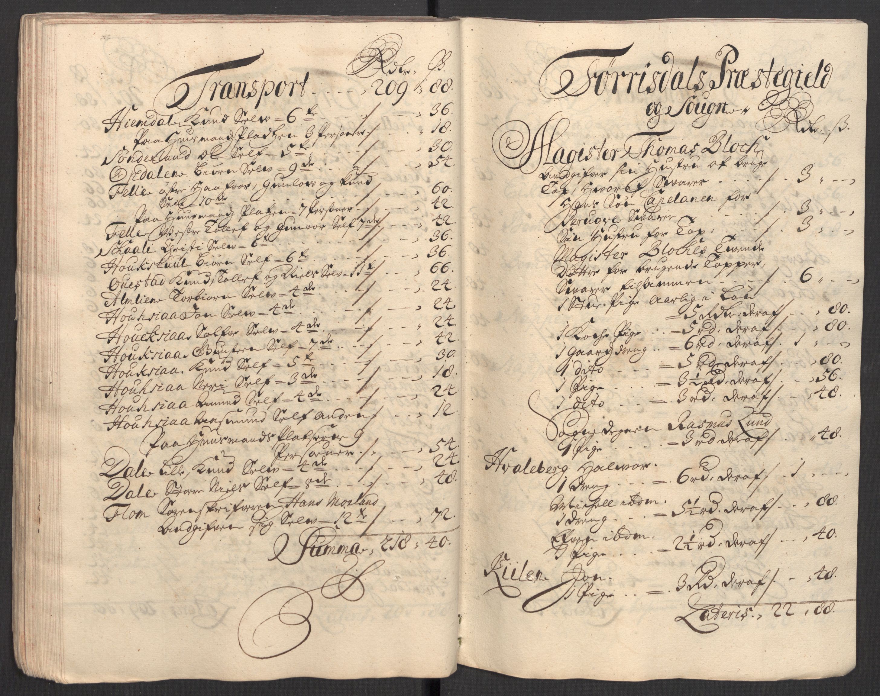 Rentekammeret inntil 1814, Reviderte regnskaper, Fogderegnskap, AV/RA-EA-4092/R36/L2121: Fogderegnskap Øvre og Nedre Telemark og Bamble, 1711, p. 68