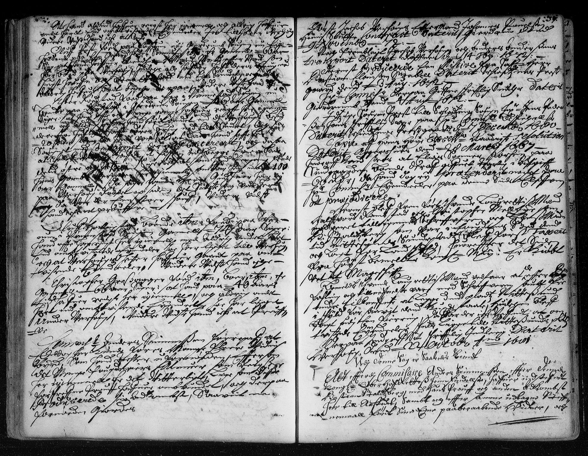 Christiania lagting, AV/SAO-A-11131/F/Fa/L0008: Tingbok, 1680-1689, p. 36b-37a