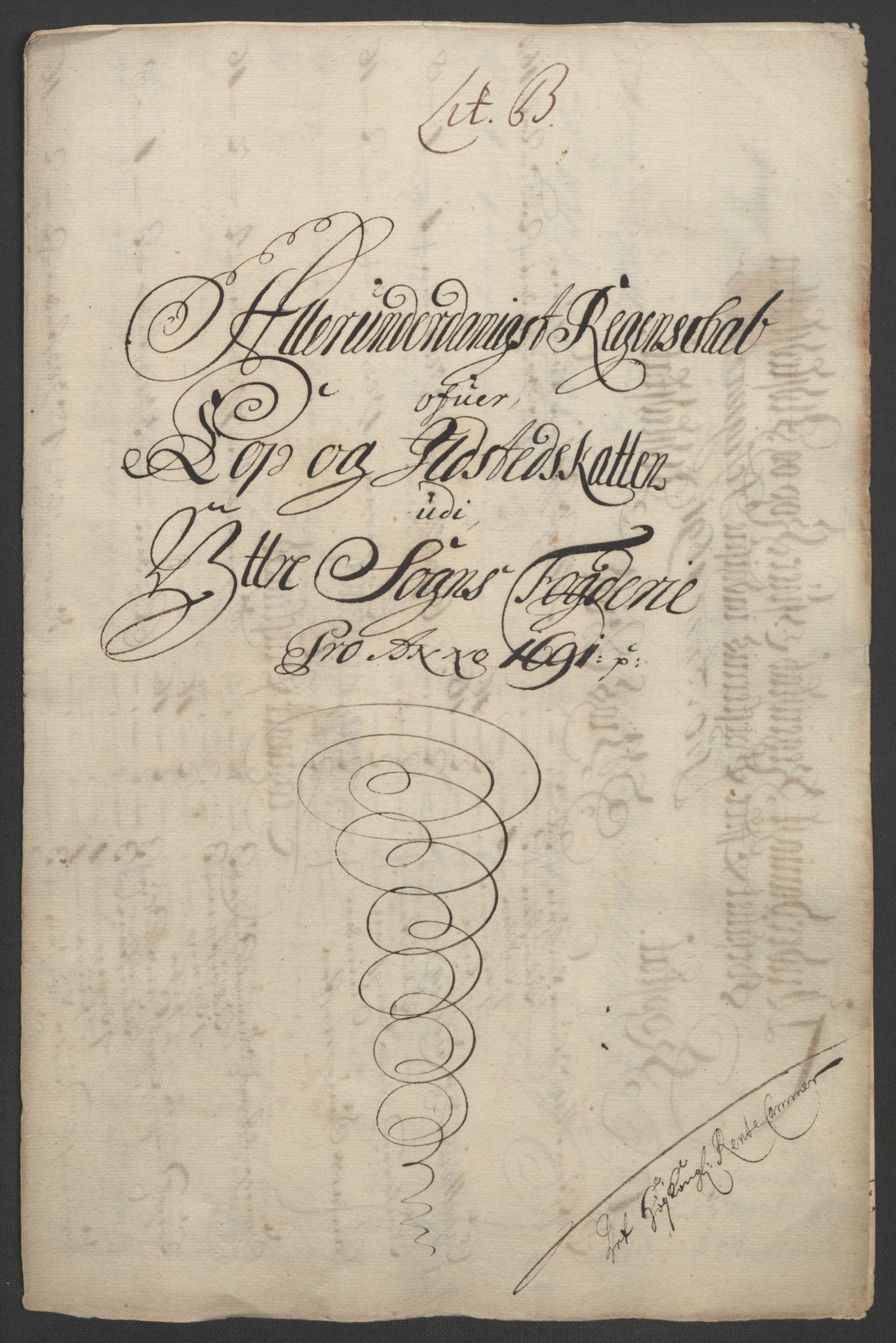 Rentekammeret inntil 1814, Reviderte regnskaper, Fogderegnskap, AV/RA-EA-4092/R52/L3306: Fogderegnskap Sogn, 1691-1692, p. 84