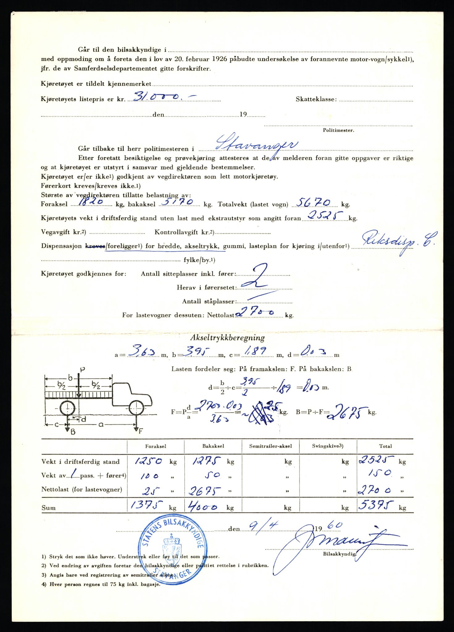 Stavanger trafikkstasjon, AV/SAST-A-101942/0/F/L0011: L-3700 - L-4199, 1930-1971, p. 182