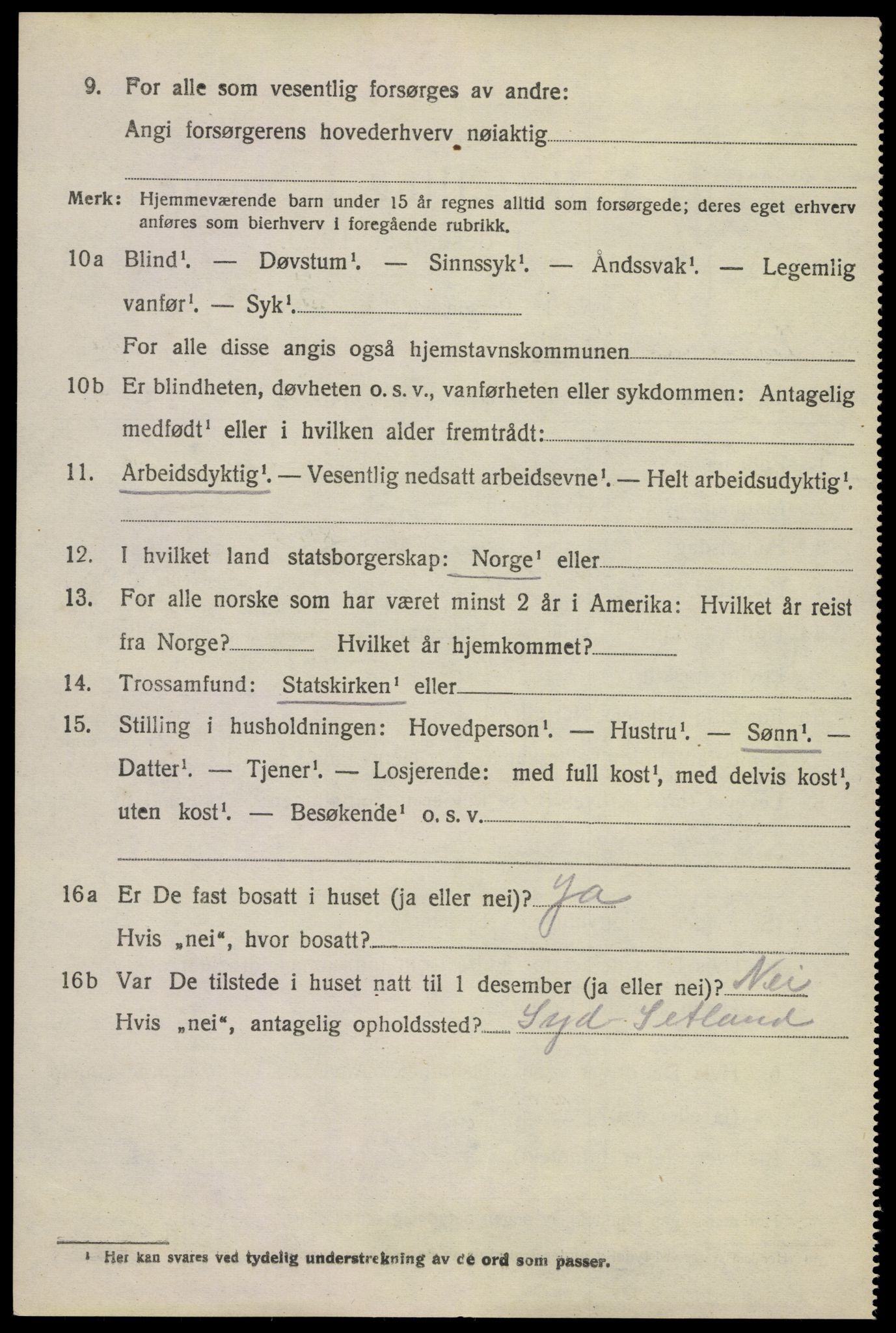 SAKO, 1920 census for Lardal, 1920, p. 3988