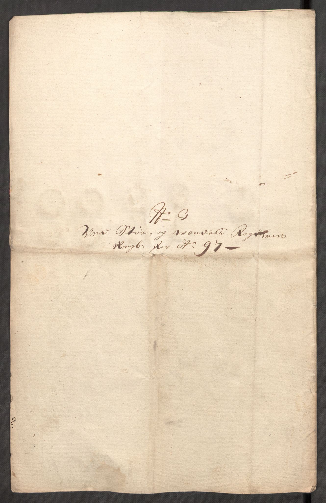 Rentekammeret inntil 1814, Reviderte regnskaper, Fogderegnskap, AV/RA-EA-4092/R62/L4189: Fogderegnskap Stjørdal og Verdal, 1697, p. 164