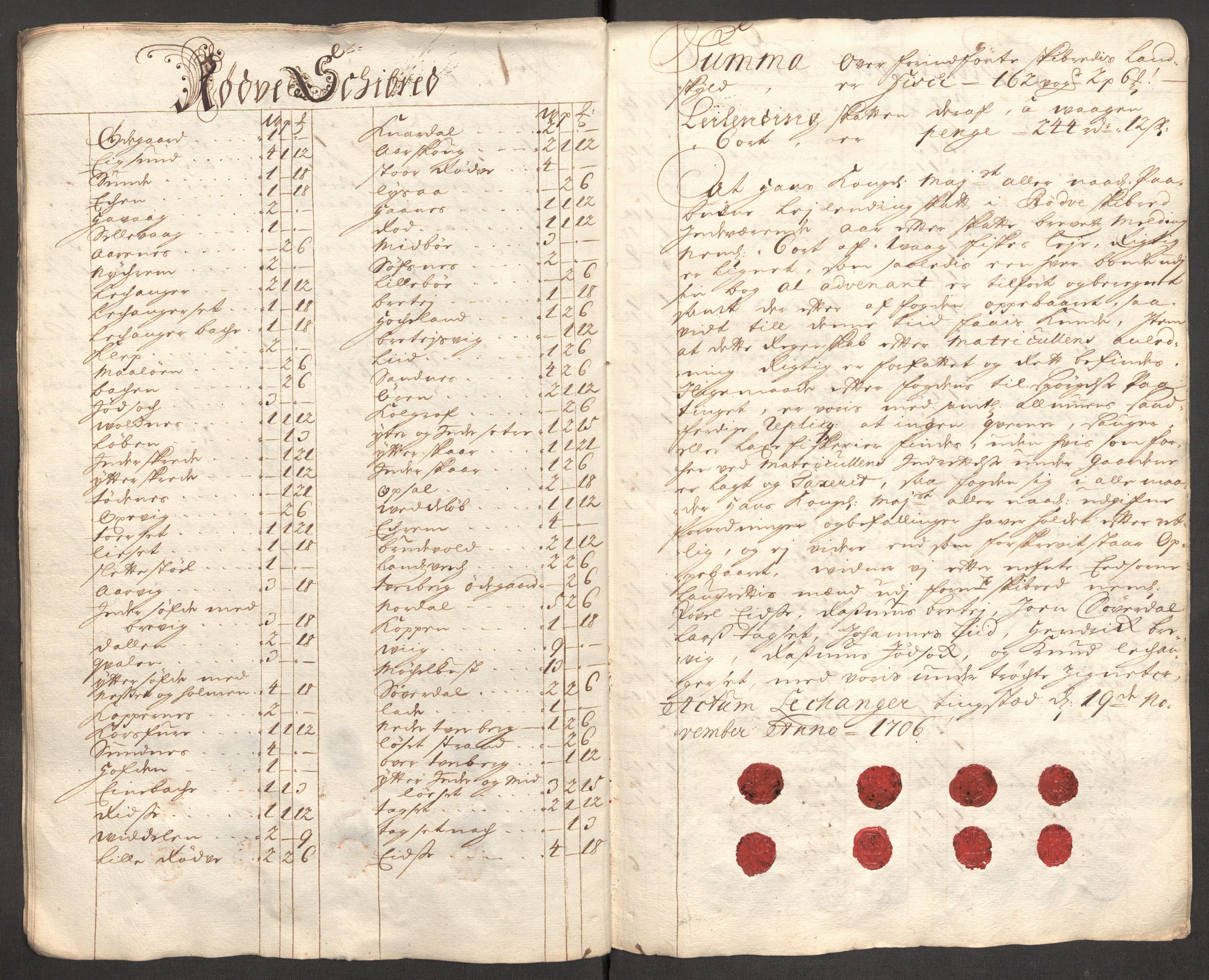 Rentekammeret inntil 1814, Reviderte regnskaper, Fogderegnskap, AV/RA-EA-4092/R54/L3561: Fogderegnskap Sunnmøre, 1706-1707, p. 28