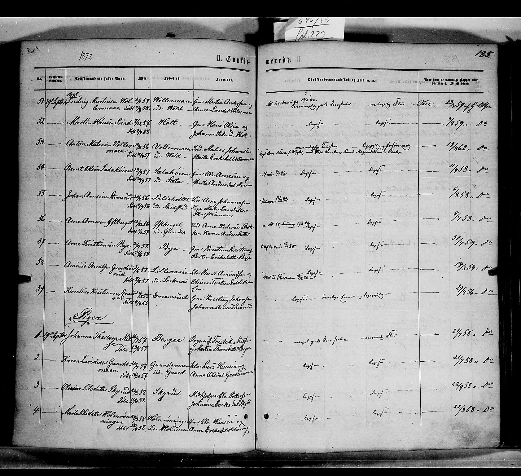 Grue prestekontor, AV/SAH-PREST-036/H/Ha/Haa/L0010: Parish register (official) no. 10, 1864-1873, p. 185