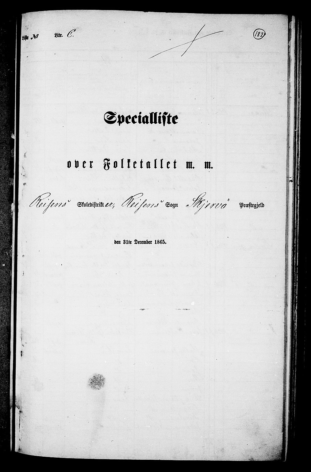 RA, 1865 census for Skjervøy, 1865, p. 64