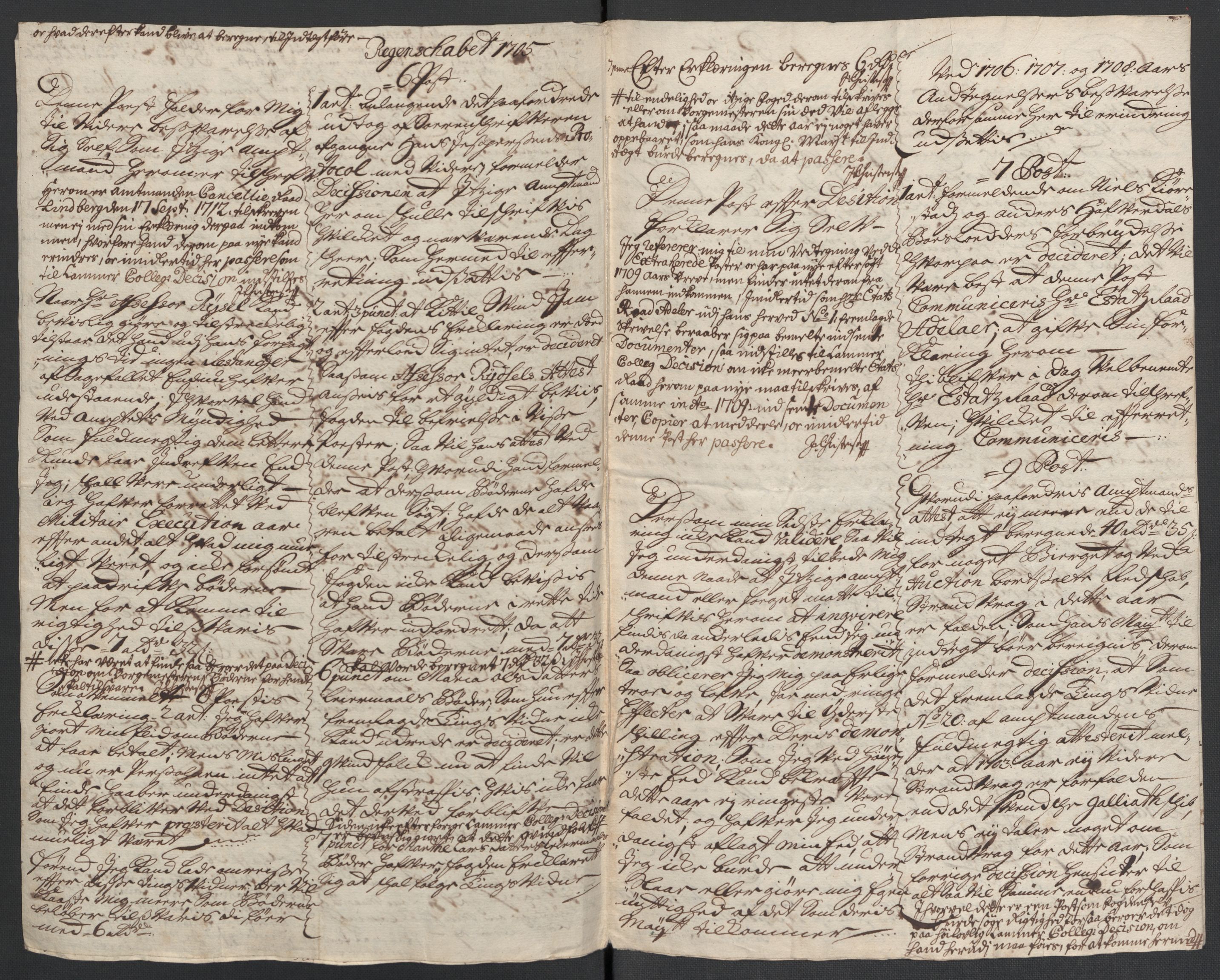 Rentekammeret inntil 1814, Reviderte regnskaper, Fogderegnskap, RA/EA-4092/R36/L2115: Fogderegnskap Øvre og Nedre Telemark og Bamble, 1705, p. 260