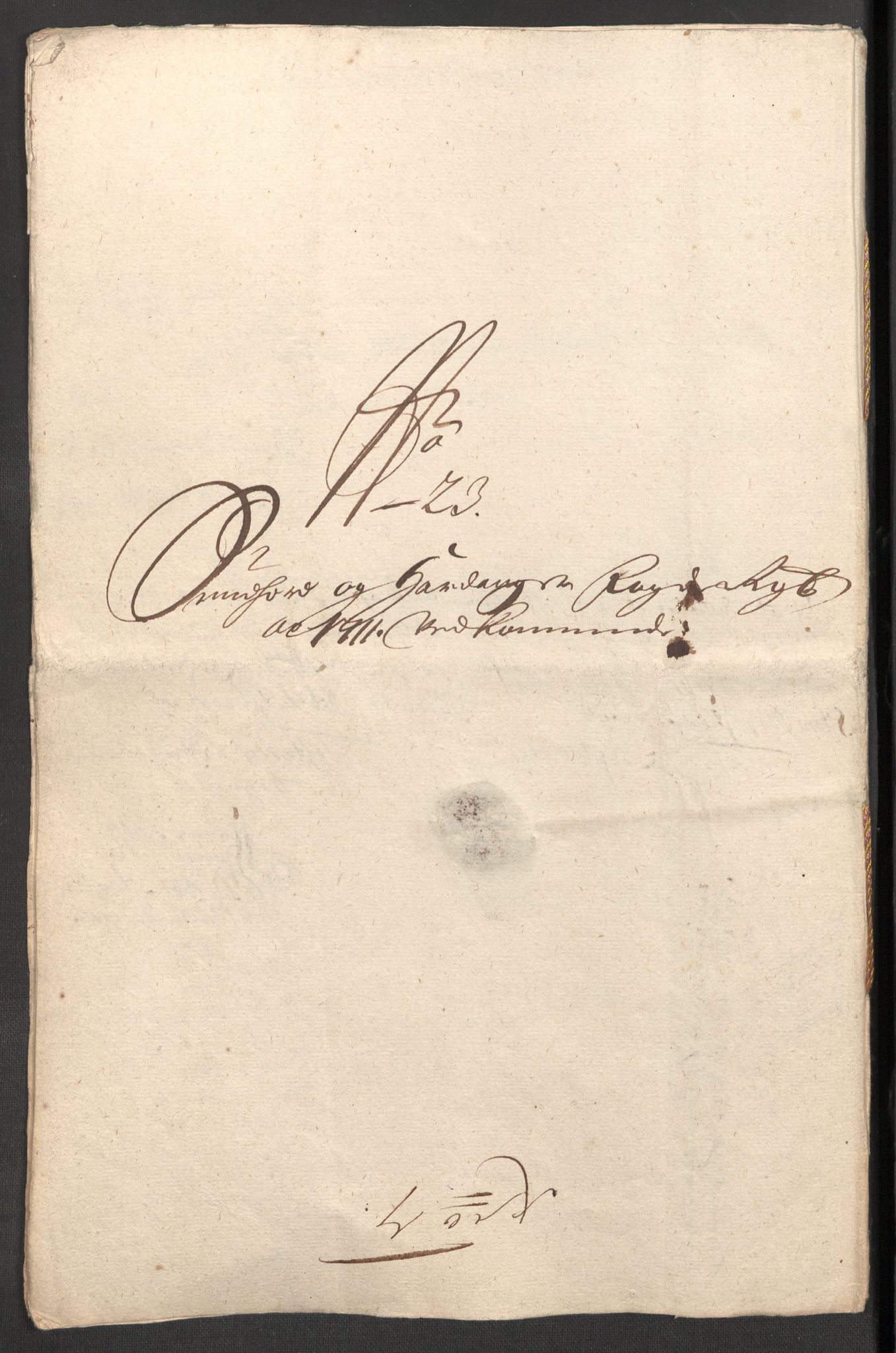 Rentekammeret inntil 1814, Reviderte regnskaper, Fogderegnskap, AV/RA-EA-4092/R48/L2987: Fogderegnskap Sunnhordland og Hardanger, 1711, p. 619