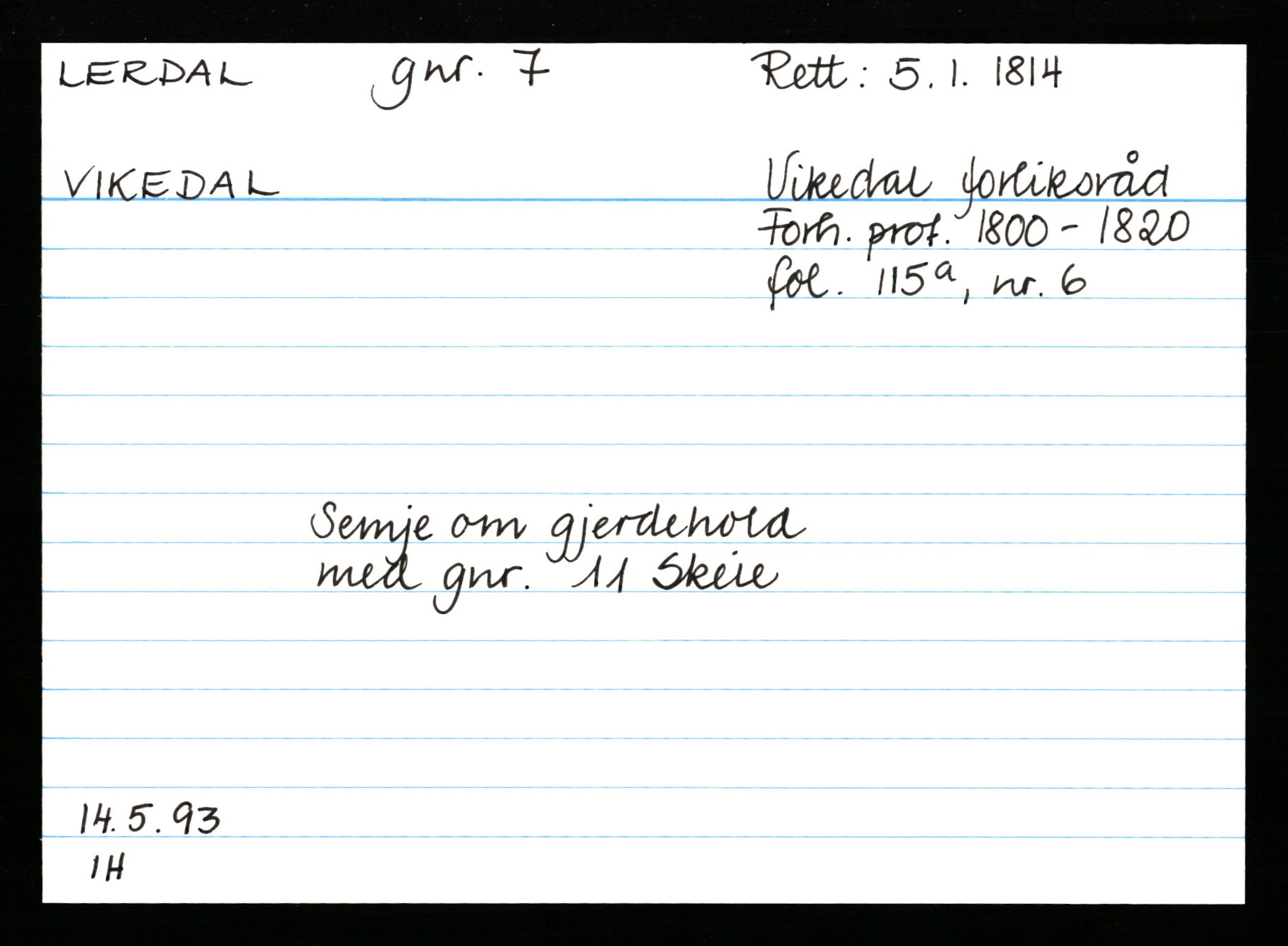 Statsarkivet i Stavanger, AV/SAST-A-101971/03/Y/Ym/L0035: Åstedskort sortert etter gårdsnavn: Leiranger - Lindanger, 1600-1950, p. 147