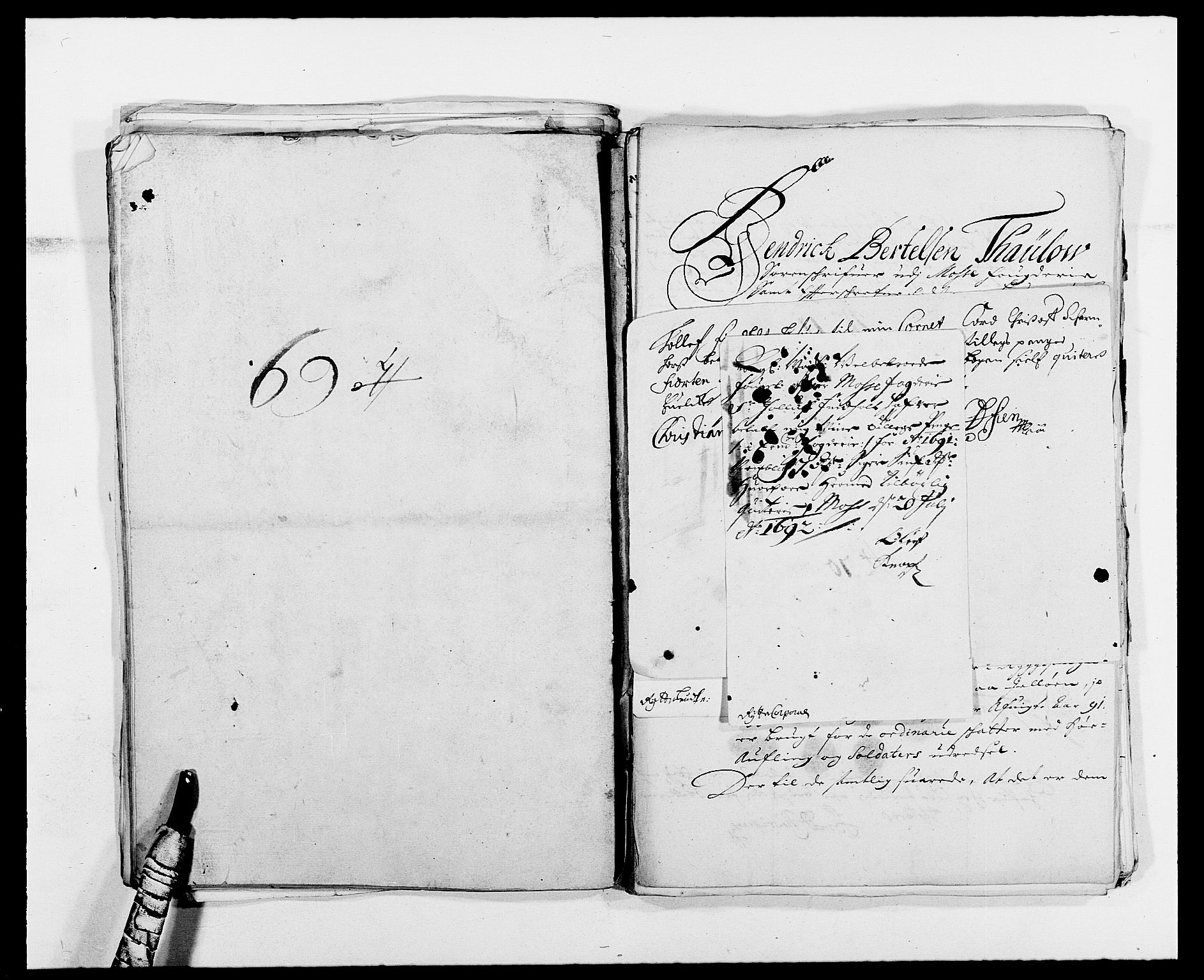 Rentekammeret inntil 1814, Reviderte regnskaper, Fogderegnskap, RA/EA-4092/R02/L0107: Fogderegnskap Moss og Verne kloster, 1685-1691, p. 345