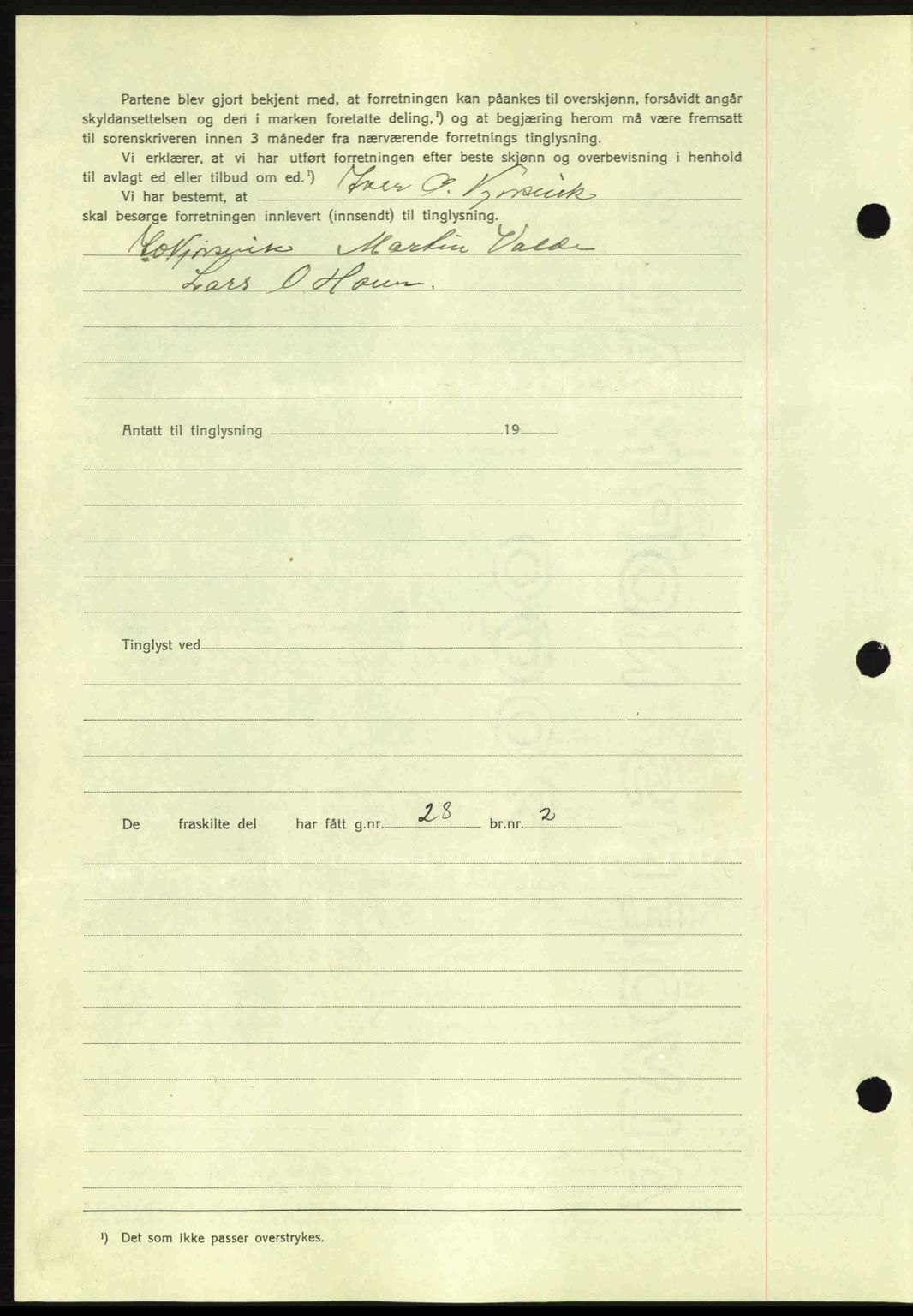 Romsdal sorenskriveri, AV/SAT-A-4149/1/2/2C: Mortgage book no. A6, 1938-1939, Diary no: : 84/1939