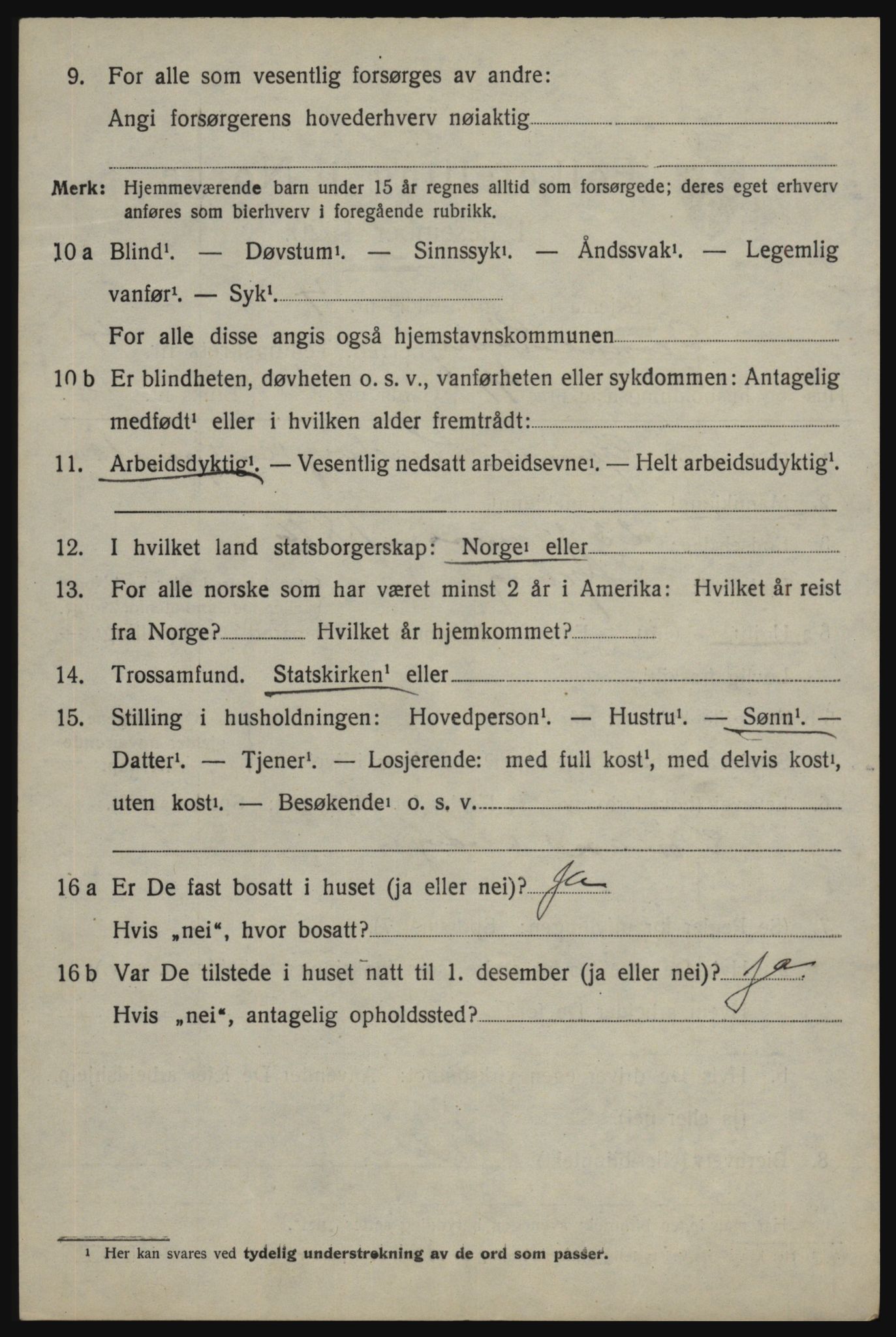 SAO, 1920 census for Skjeberg, 1920, p. 5486