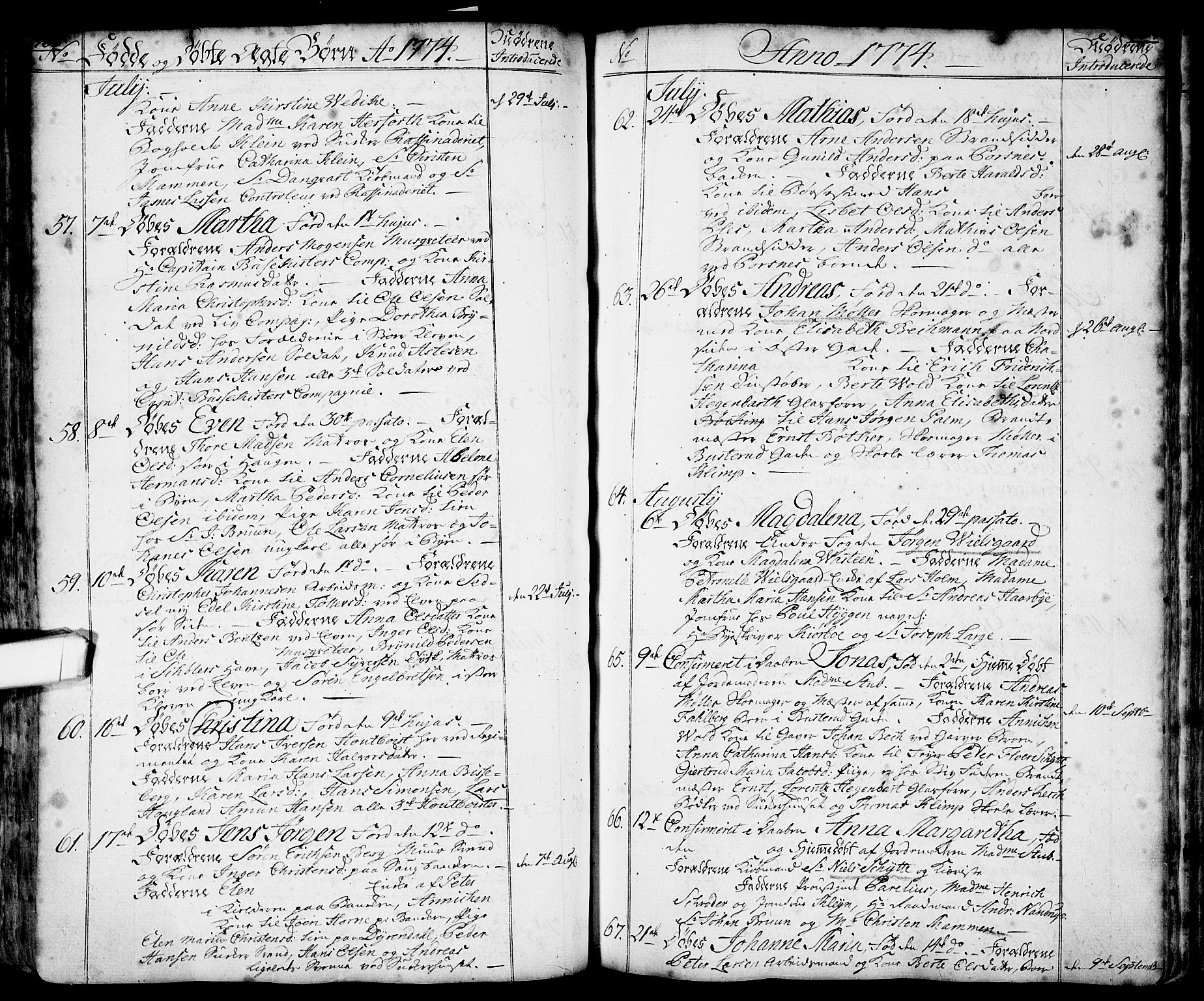 Halden prestekontor Kirkebøker, SAO/A-10909/F/Fa/L0001: Parish register (official) no. I 1, 1758-1791, p. 168-169