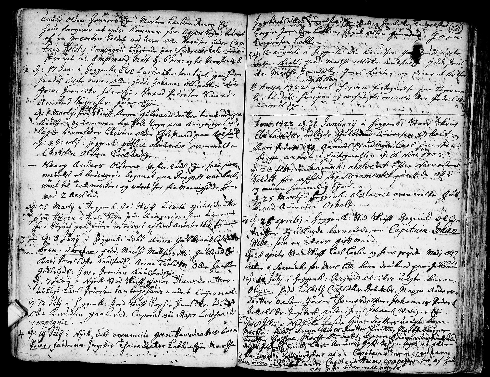 Modum kirkebøker, SAKO/A-234/F/Fa/L0001: Parish register (official) no. 1, 1712-1740, p. 221