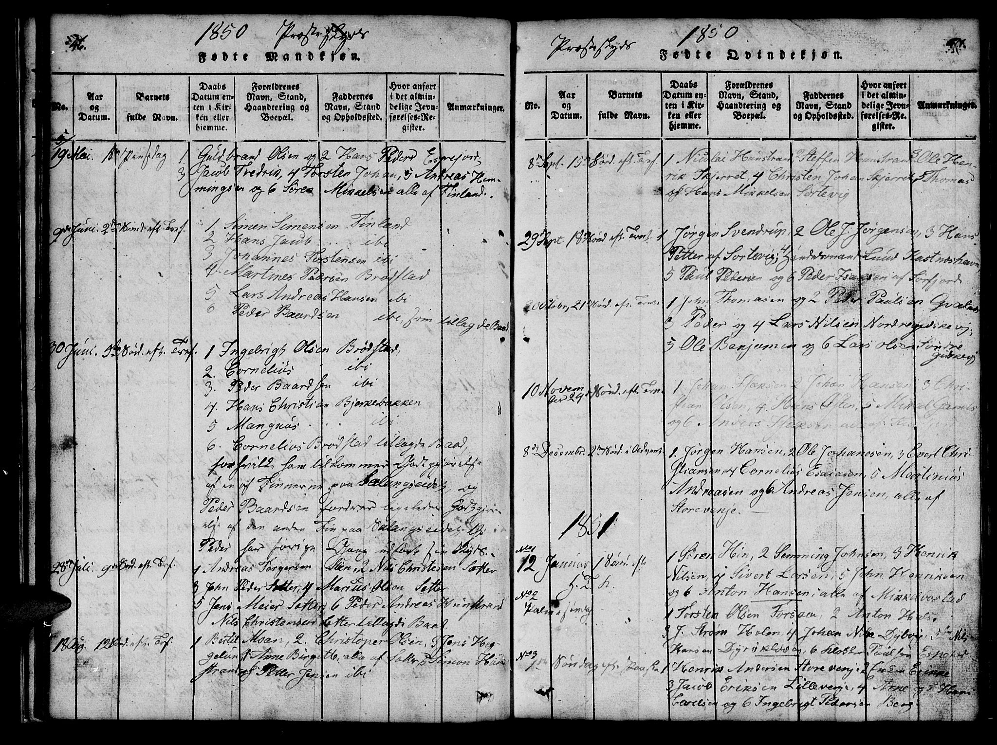 Tranøy sokneprestkontor, SATØ/S-1313/I/Ia/Iab/L0009klokker: Parish register (copy) no. 9, 1829-1834, p. 56-57