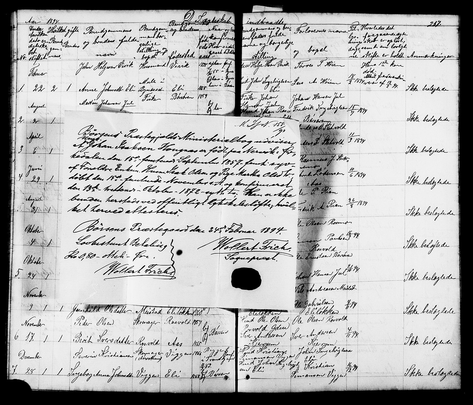 Ministerialprotokoller, klokkerbøker og fødselsregistre - Sør-Trøndelag, SAT/A-1456/665/L0777: Parish register (copy) no. 665C02, 1867-1915, p. 251