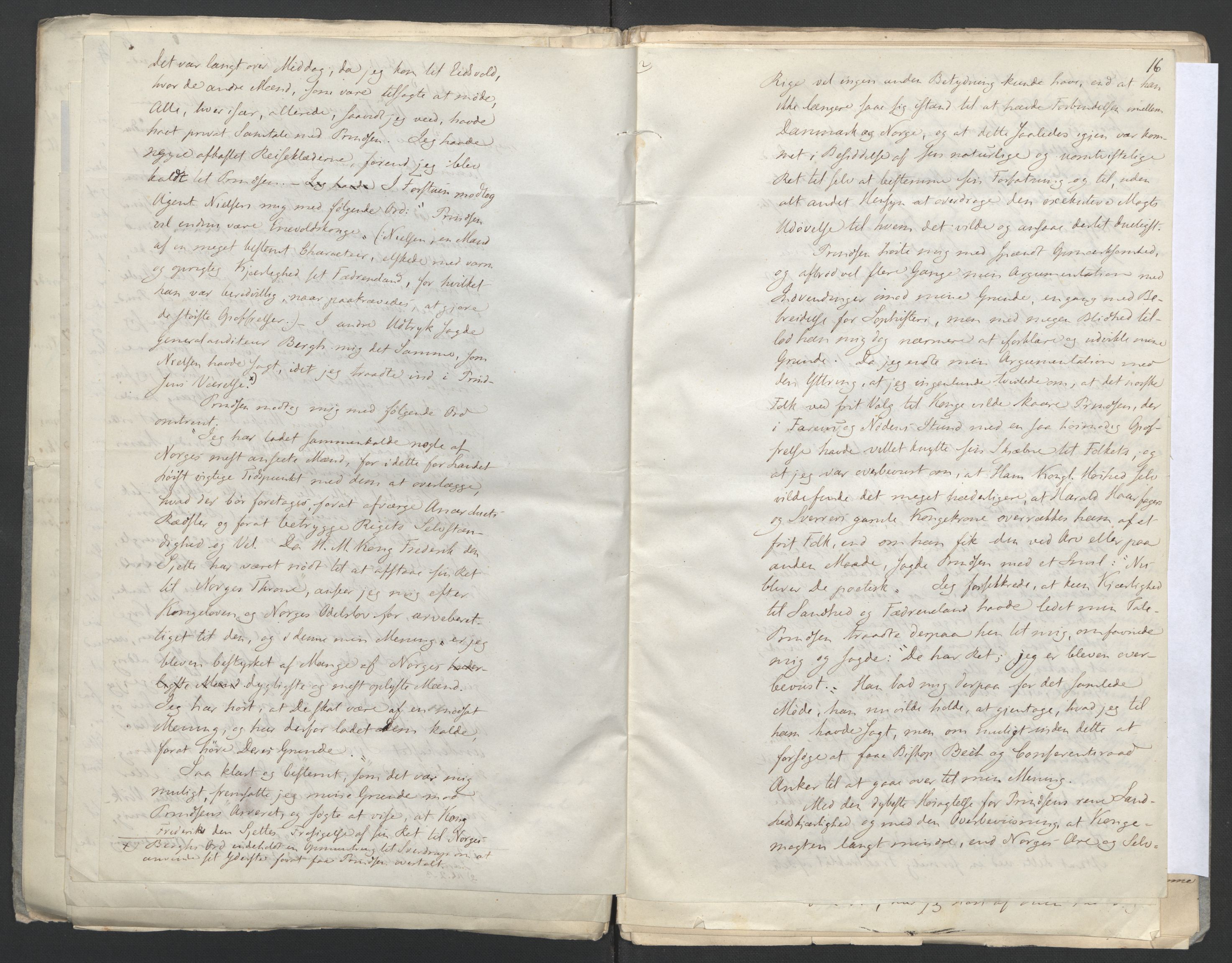 Faye, Andreas, AV/RA-PA-0015/F/Fh/L0028/0003: -- / Optegnelser ang. begivenhedene 1807-1814 af Thulstrup, L. Stoud Platou, C. St. Platou, G. Sverdrup, Løvenskiold m.fl. (afg. i samme anledning), p. 18