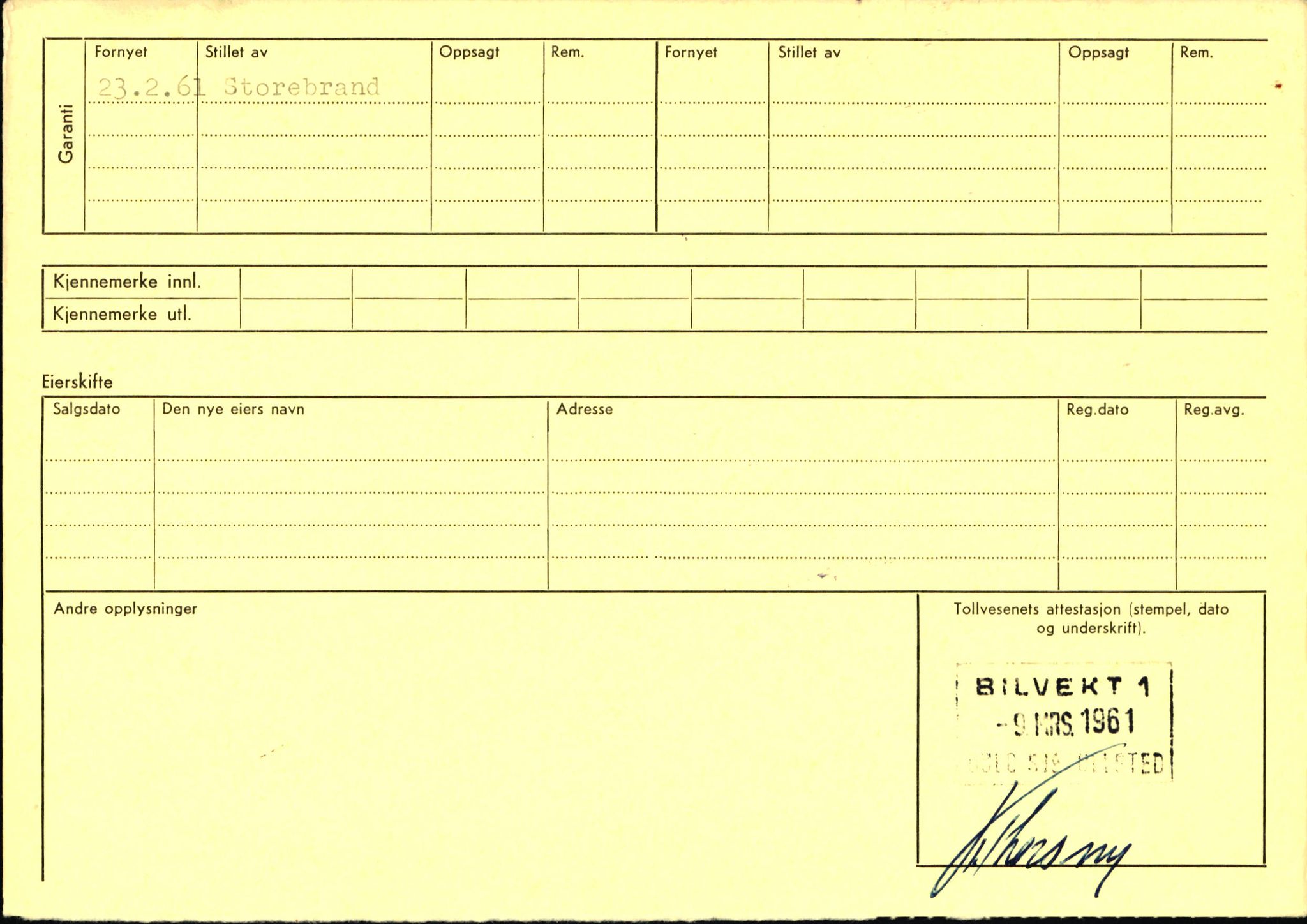 Statens vegvesen, Sogn og Fjordane vegkontor, AV/SAB-A-5301/4/F/L0003: Registerkort utmeldte Fjordane S1000-2499, 1930-1961, p. 57